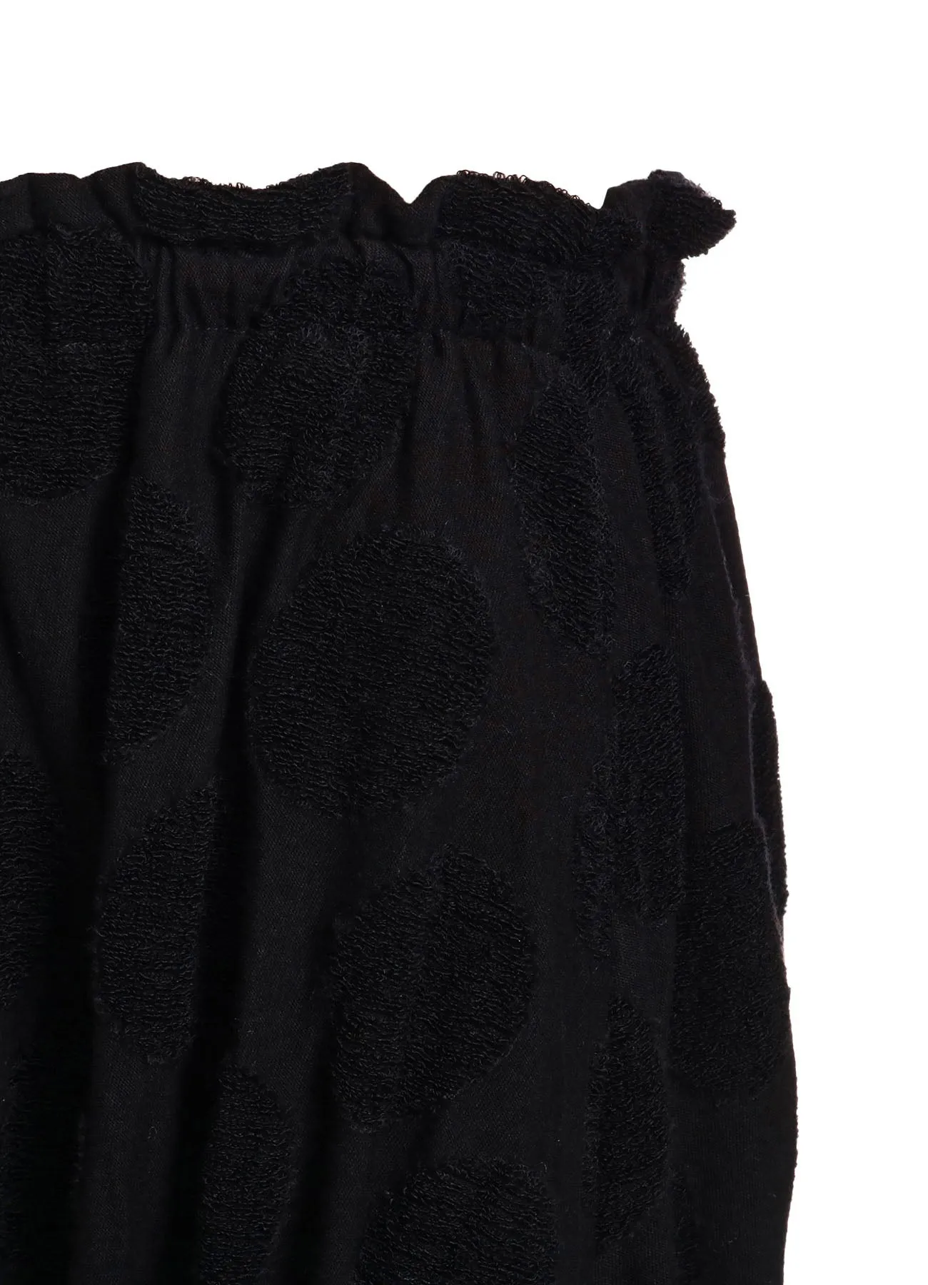POLKA DOT PILE JQ SHIRRING SKIRT sold by Yohji Yamamoto product image thumbnail 5