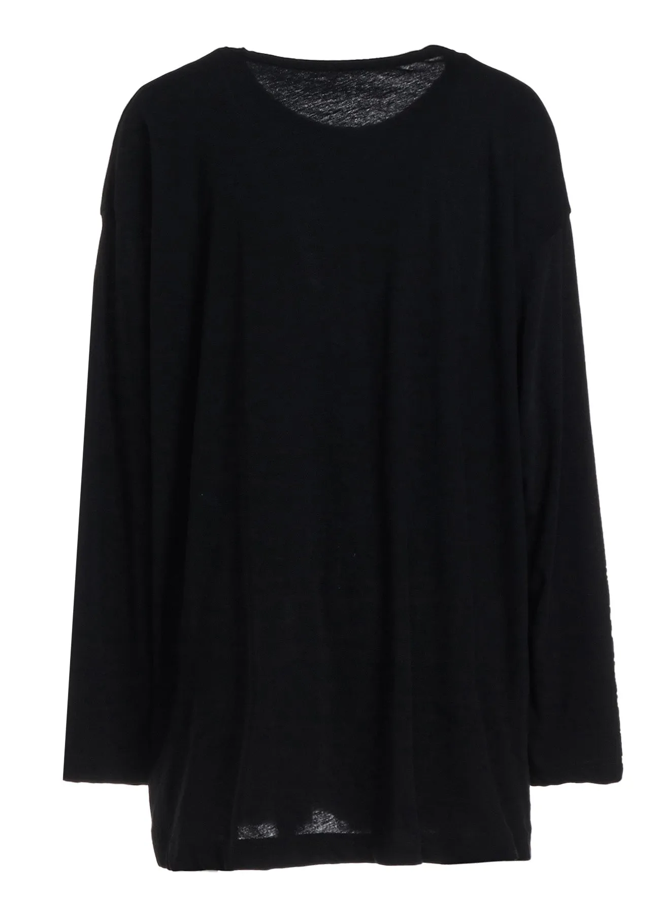 40/-HARD TWIST JERSEY RELAXED LONG T sold by Yohji Yamamoto product image thumbnail 4