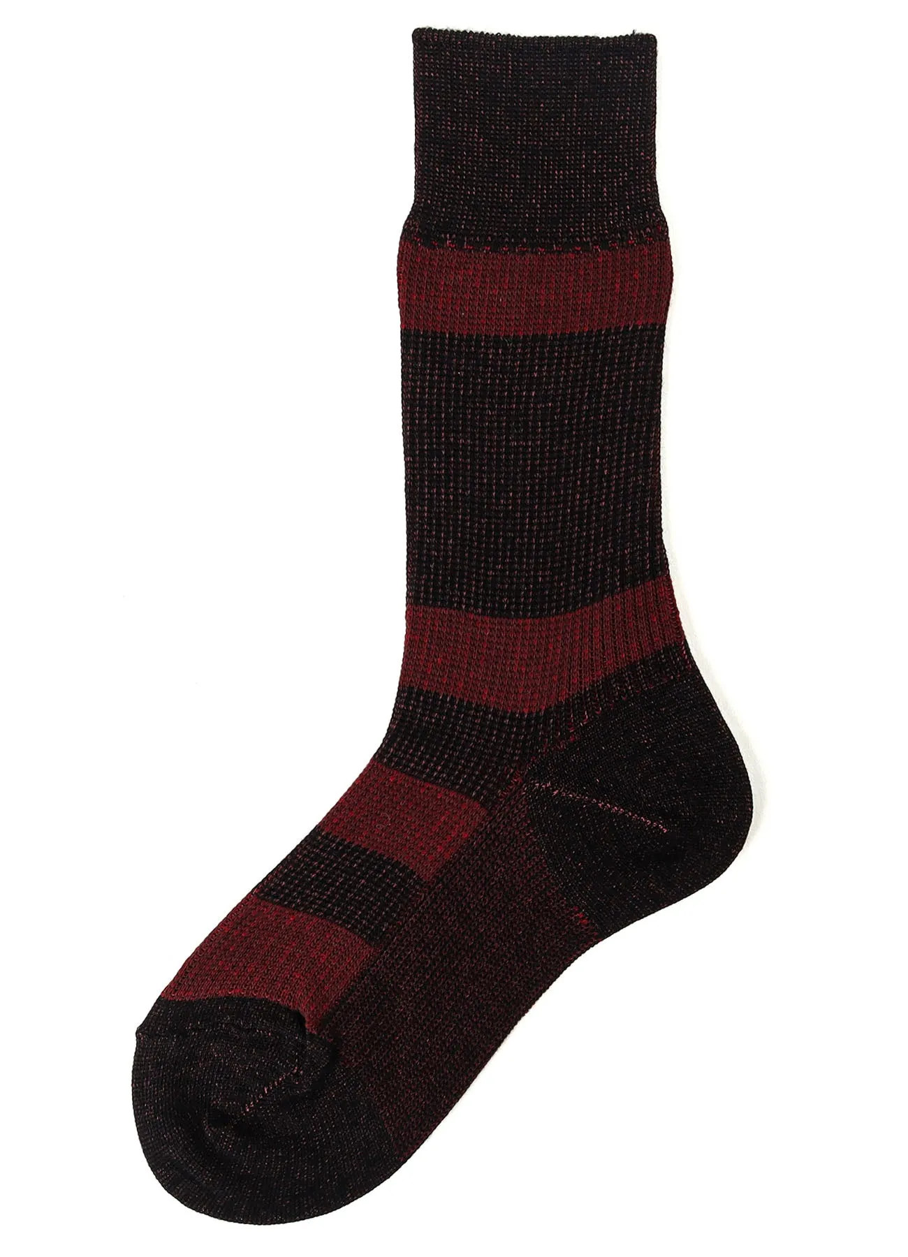 MIX RIB STRIPE SOCKS sold by Yohji Yamamoto product image thumbnail 4