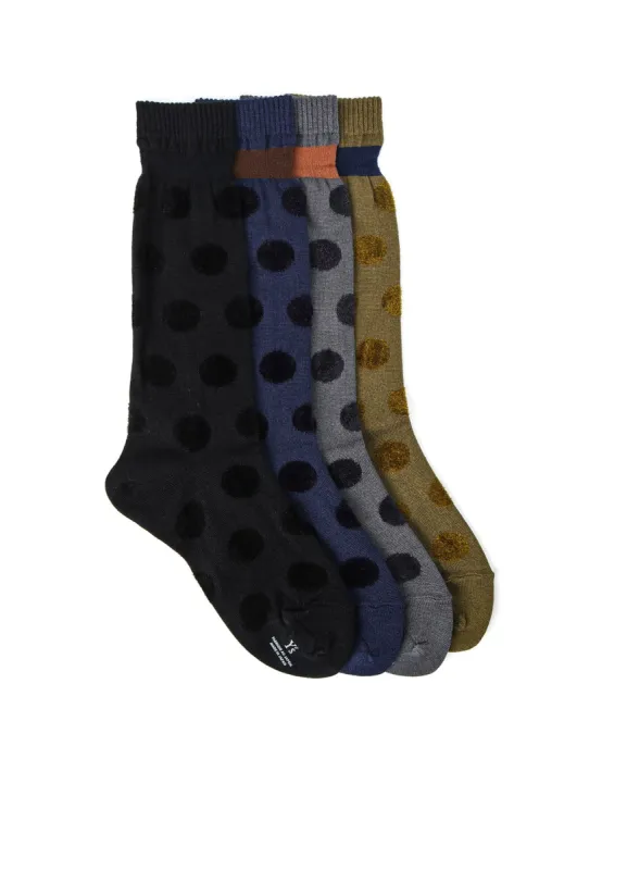 MOLE POLKA DOT LONG SOCKS sold by Yohji Yamamoto
