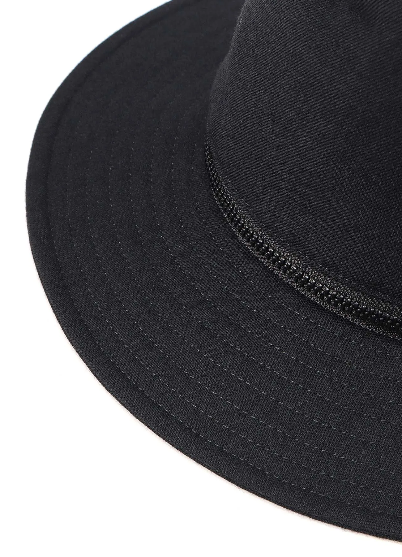 W SERGE FEDORA HAT sold by Yohji Yamamoto product image thumbnail 5