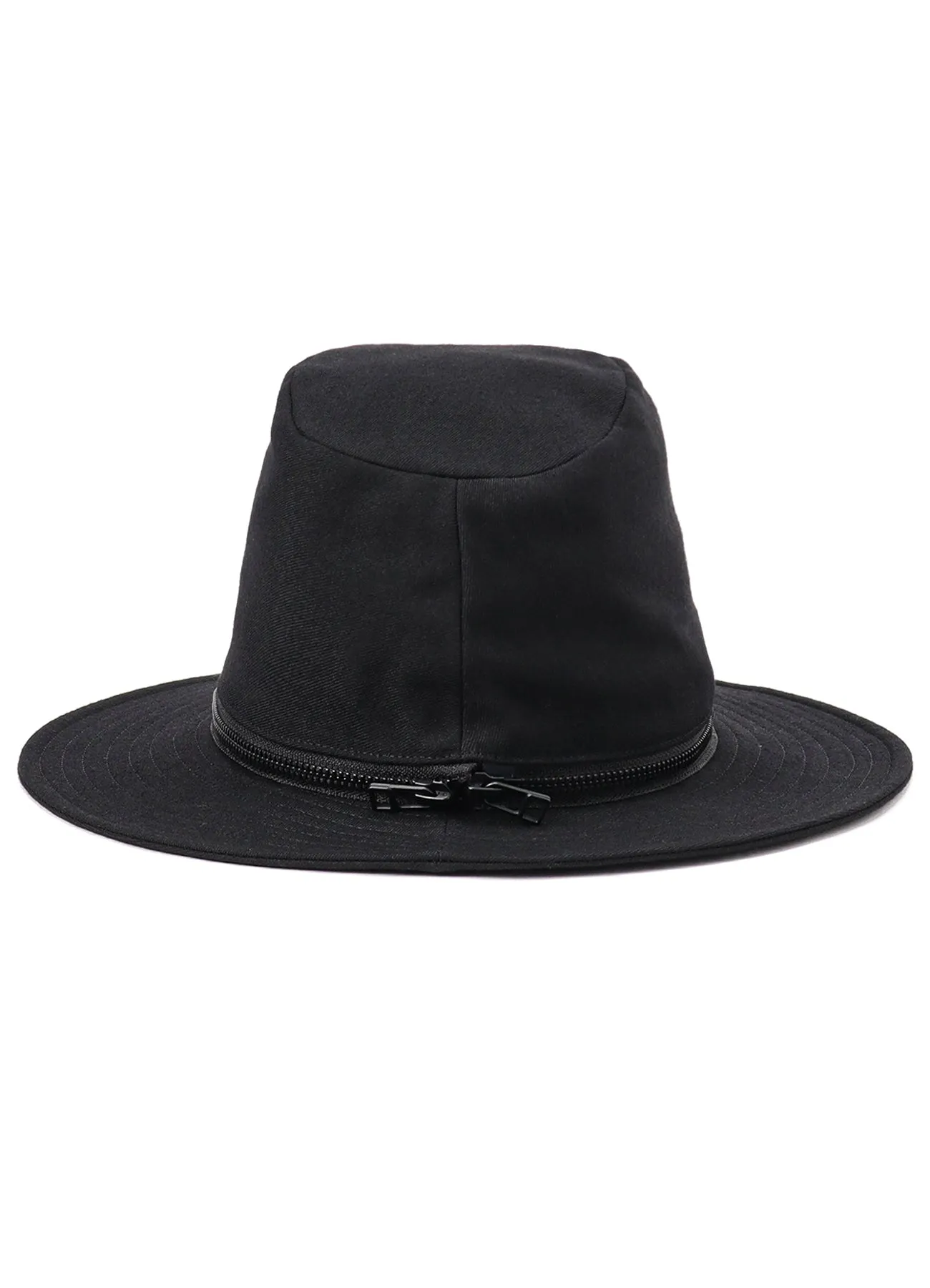 W SERGE FEDORA HAT sold by Yohji Yamamoto product image thumbnail 4