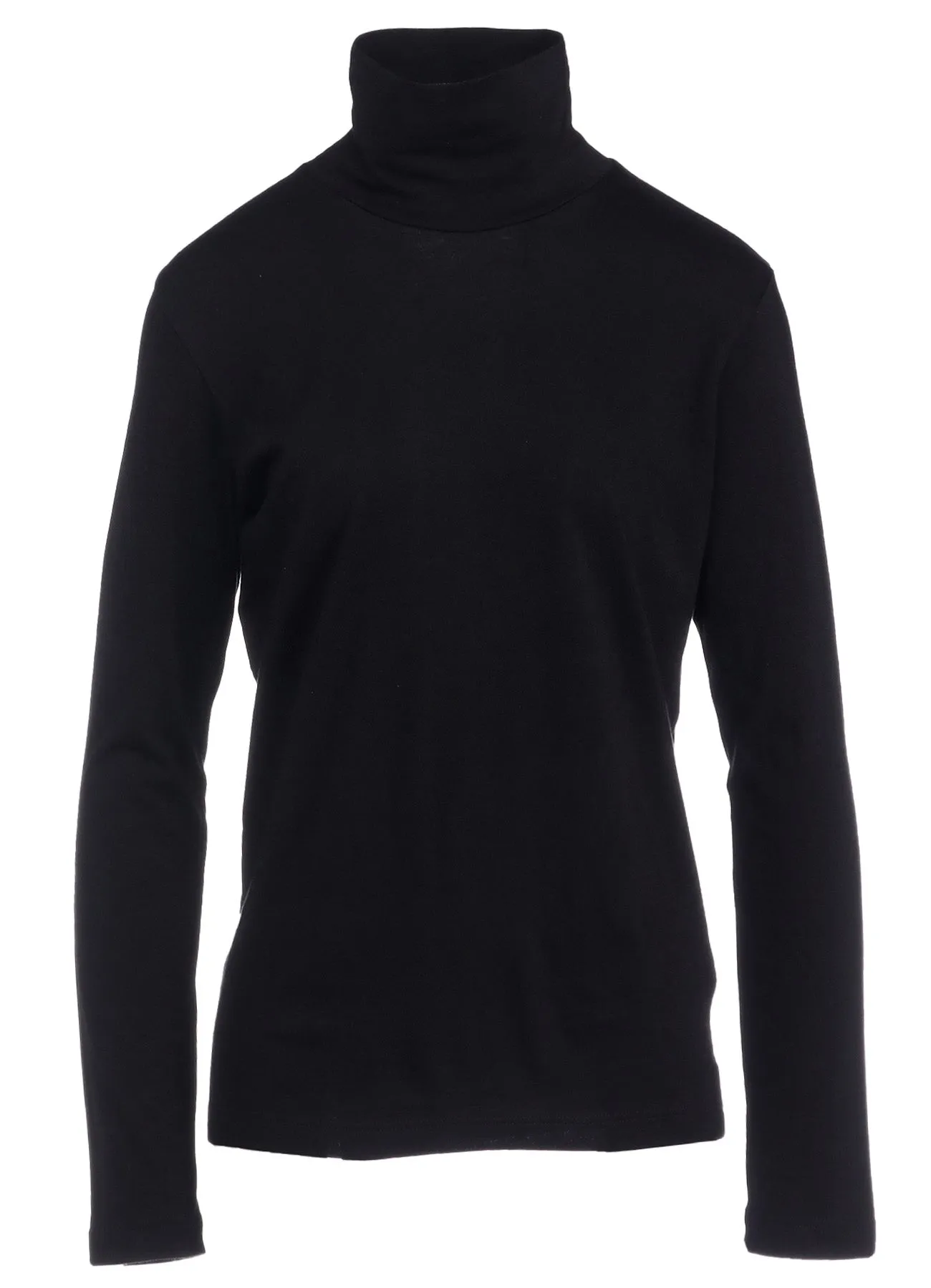 40/-SOFT JERSEY HIGH NECK LONG SLEEVE T sold by Yohji Yamamoto product image thumbnail 2