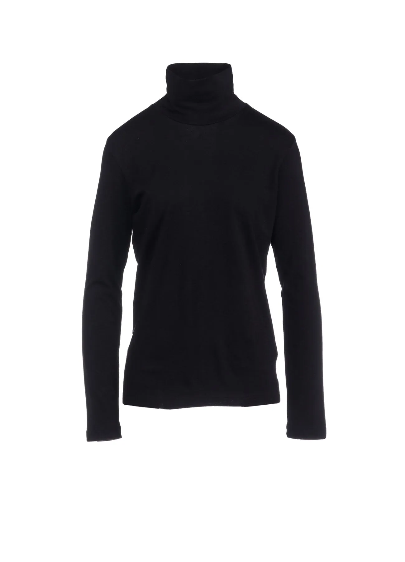 40/-SOFT JERSEY HIGH NECK LONG SLEEVE T sold by Yohji Yamamoto