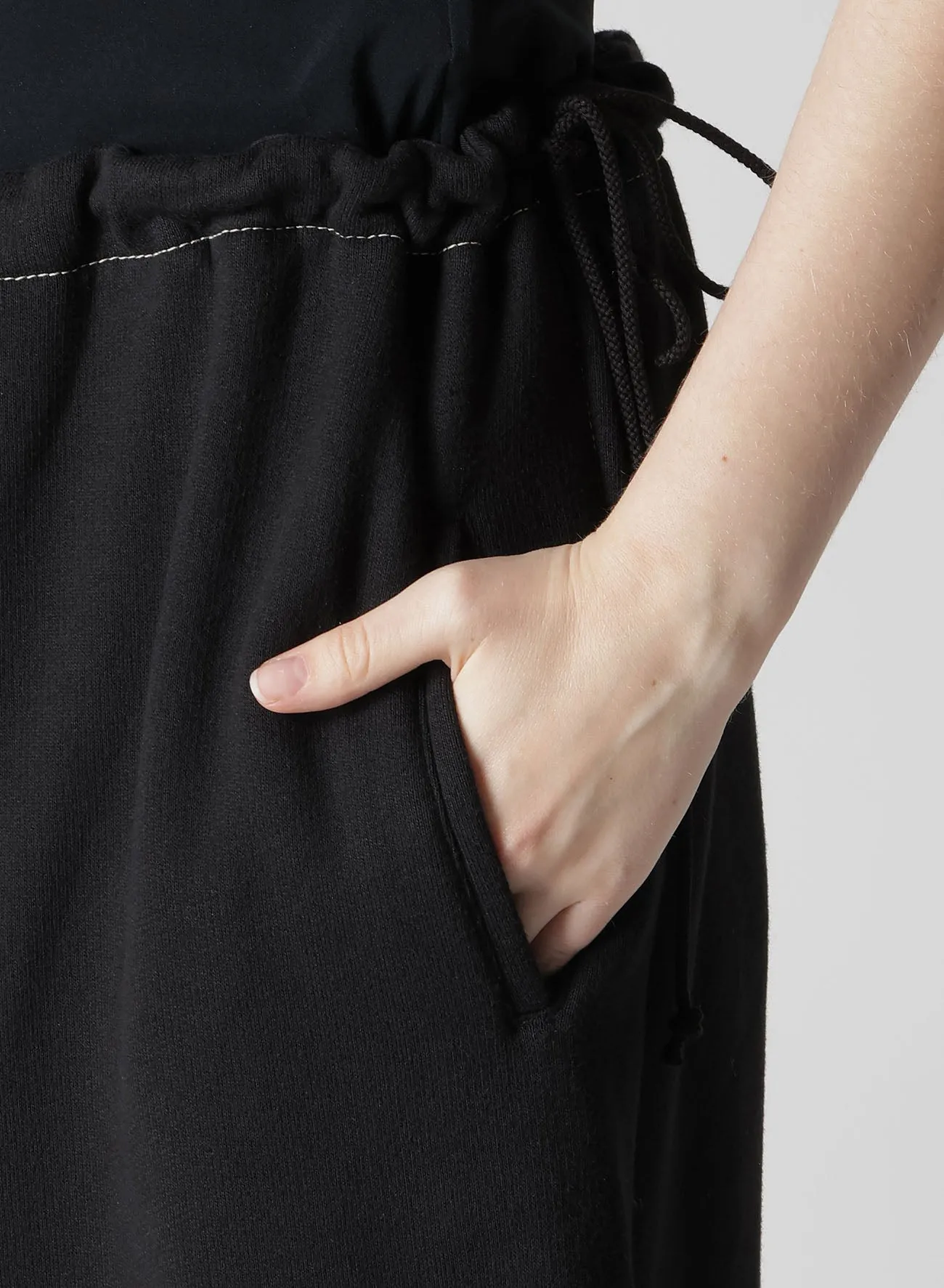 FRENCH TERRY Y'S STITCH SAROUEL PANTS sold by Yohji Yamamoto product image thumbnail 5