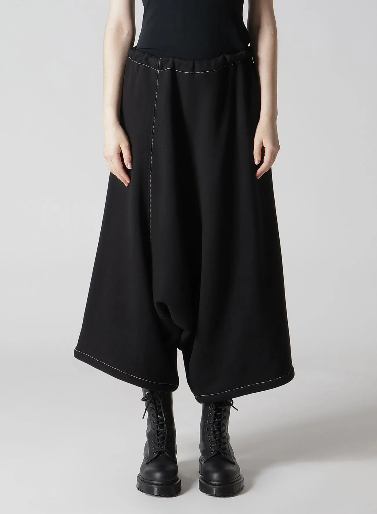 FRENCH TERRY Y'S STITCH SAROUEL PANTS sold by Yohji Yamamoto product image thumbnail 4
