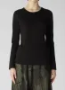 40/-SOFT JERSEY ROUND NECK LONG SLEEVE T sold by Yohji Yamamoto