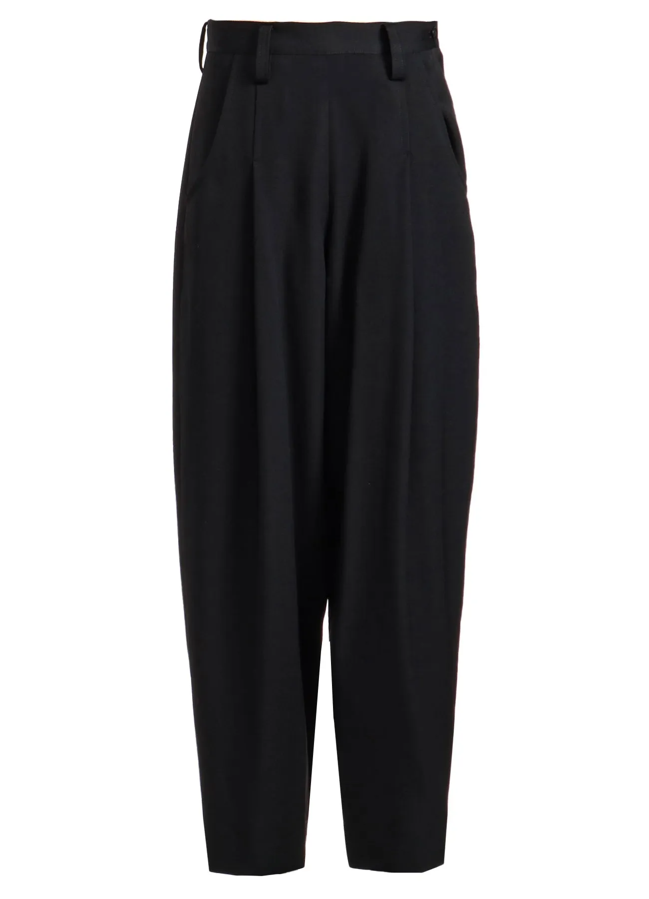 WOOL GABARDINE SIDE OPEN PANTS sold by Yohji Yamamoto product image thumbnail 2