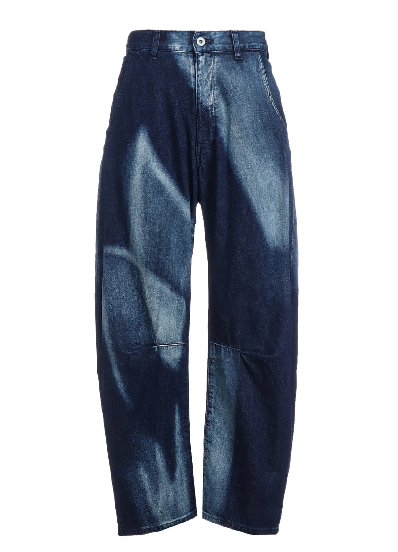 C/ SPOTTED DENIM GUSSET WIDE PANTS sold by Yohji Yamamoto product image thumbnail 2