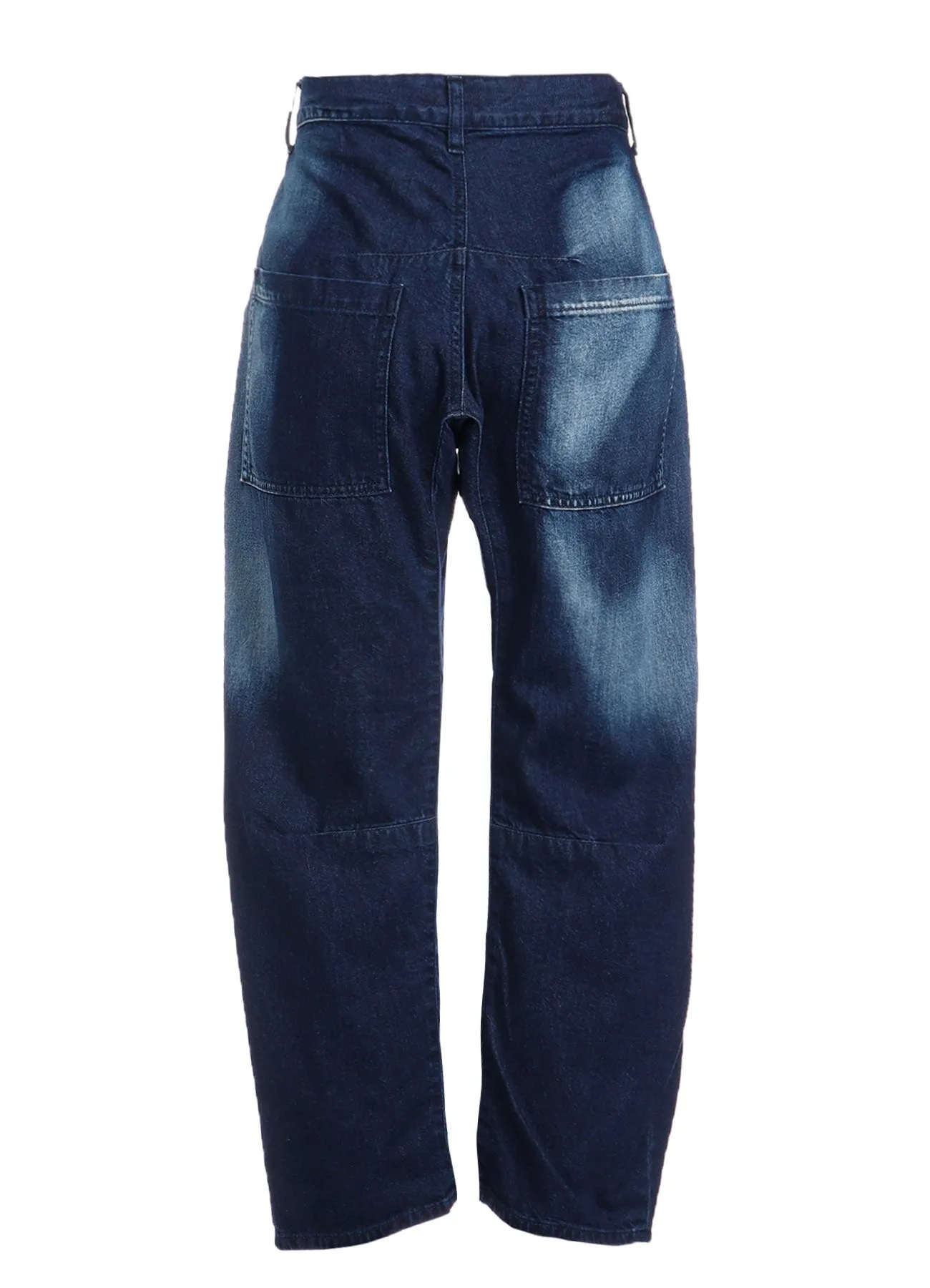 C/ SPOTTED DENIM GUSSET WIDE PANTS sold by Yohji Yamamoto product image thumbnail 3