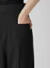 HIGH TWISTED WASHER WOOL GABARDINE FRONT TUCK PANTS sold by Yohji Yamamoto