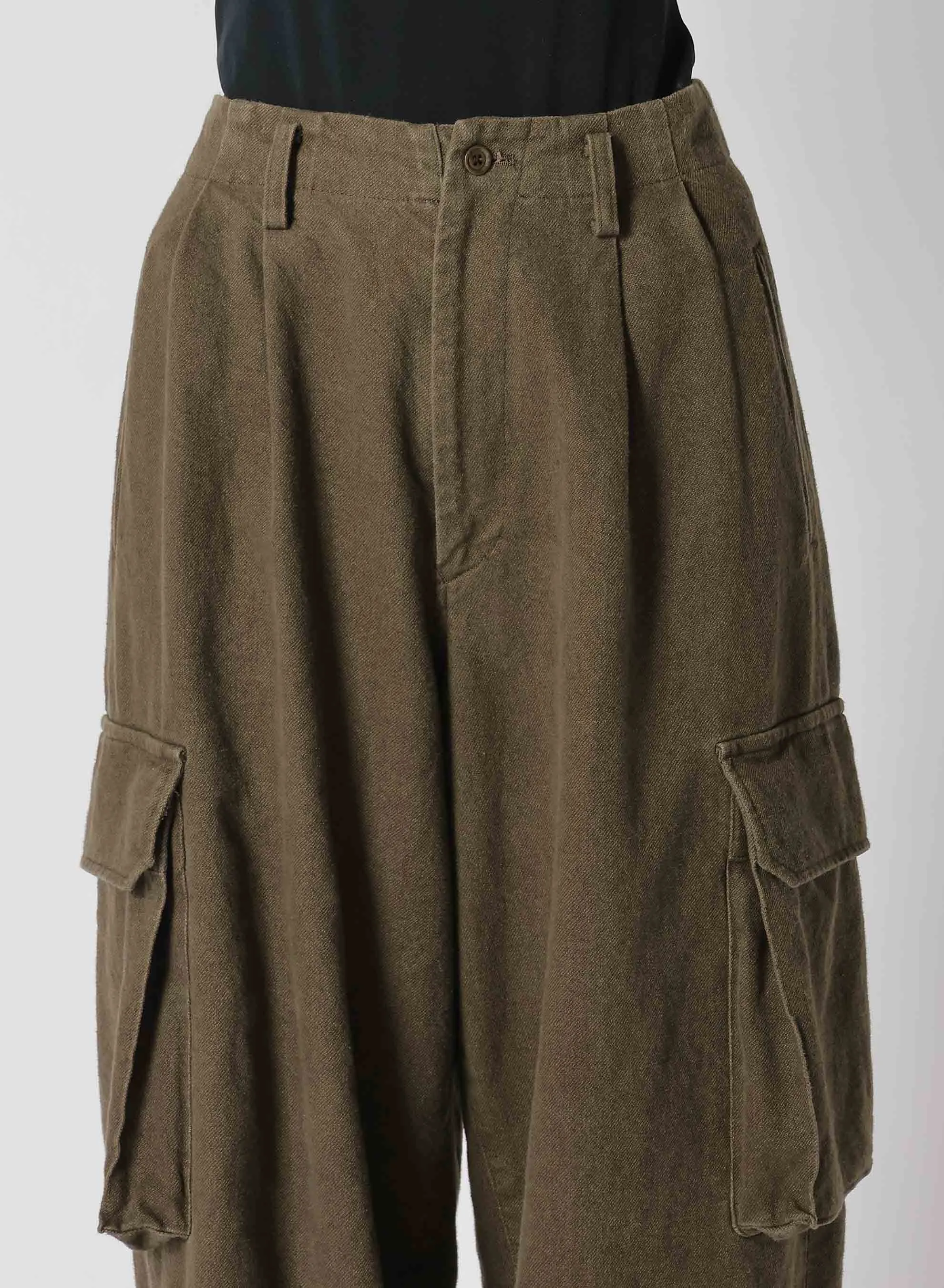 C/LI GABARDINE CARGO PANTS sold by Yohji Yamamoto product image thumbnail 5