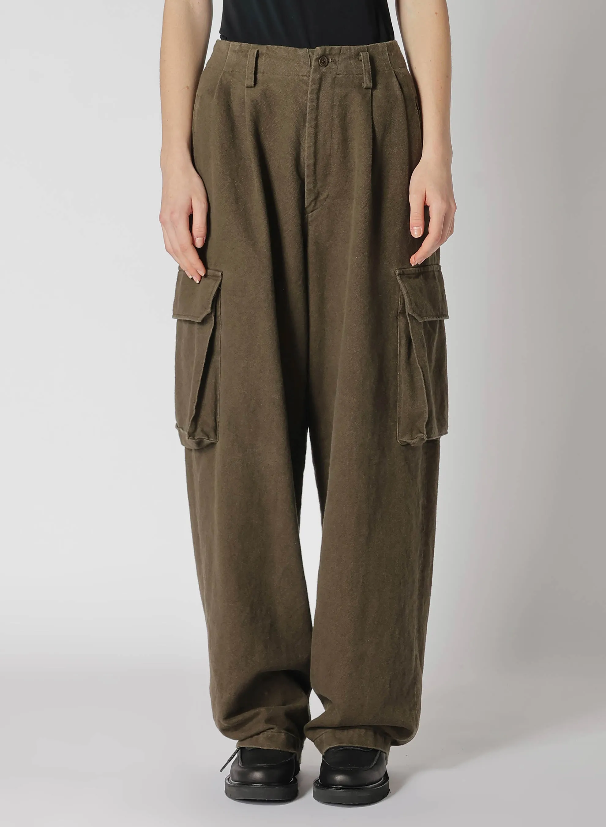 C/LI GABARDINE CARGO PANTS sold by Yohji Yamamoto product image thumbnail 4