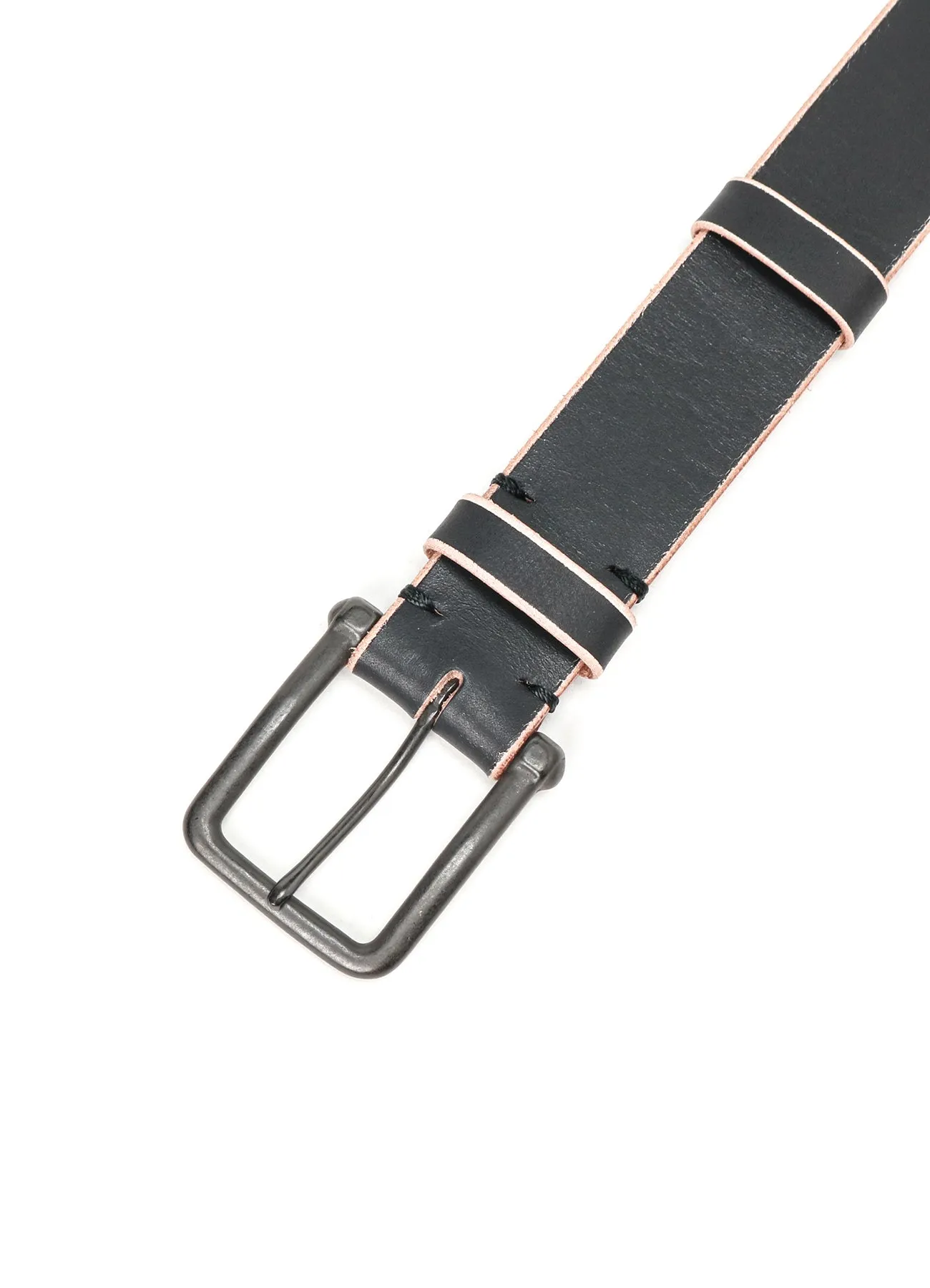 TAN LEATHER 40MM BELT sold by Yohji Yamamoto product image thumbnail 3