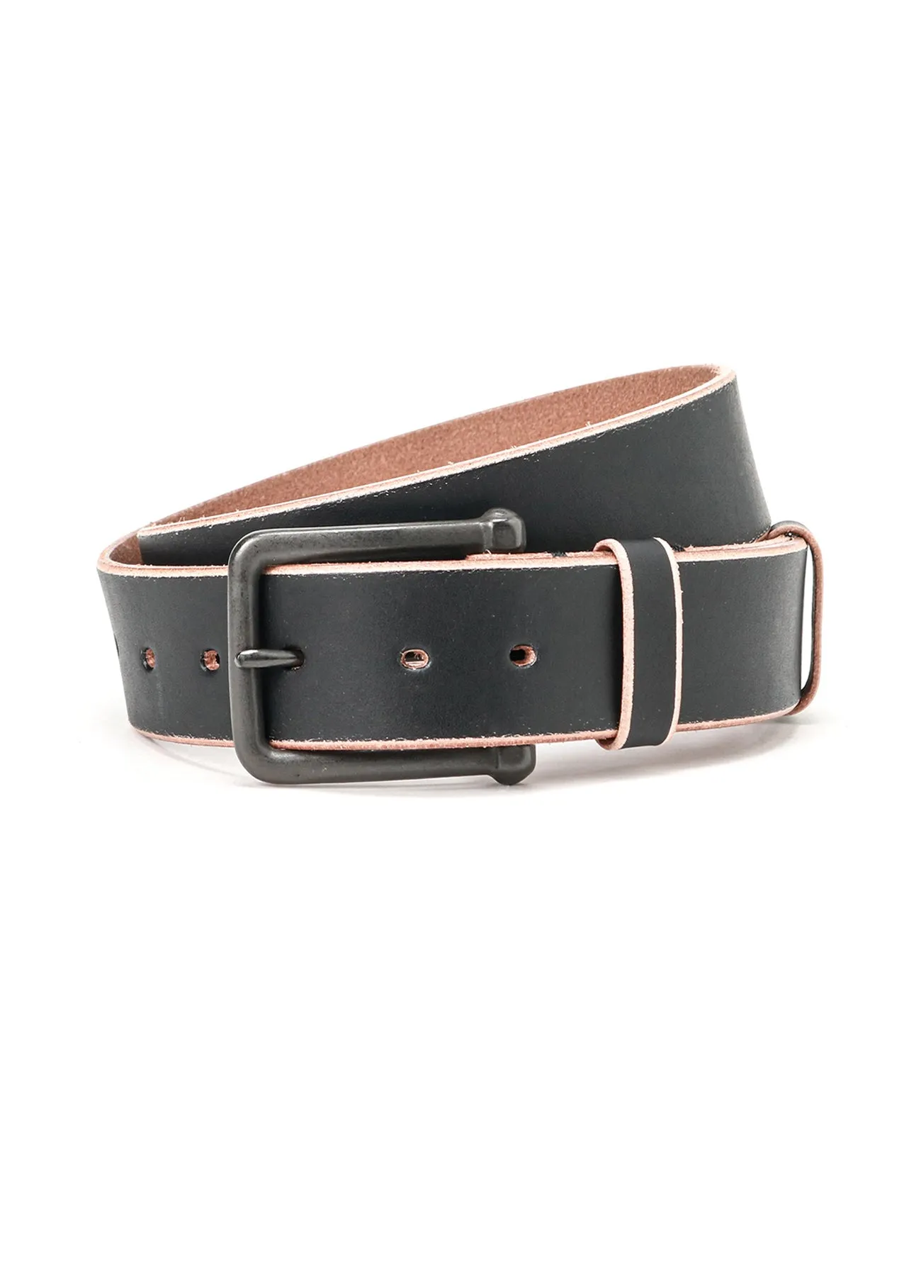 TAN LEATHER 40MM BELT sold by Yohji Yamamoto product image thumbnail 2