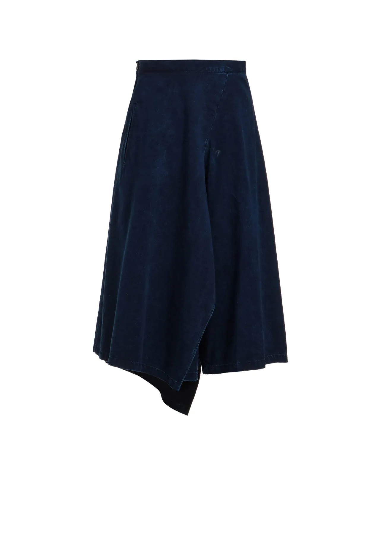 8OZ CE/C/ DENIM RIGHT SKIRT PANTS sold by Yohji Yamamoto
