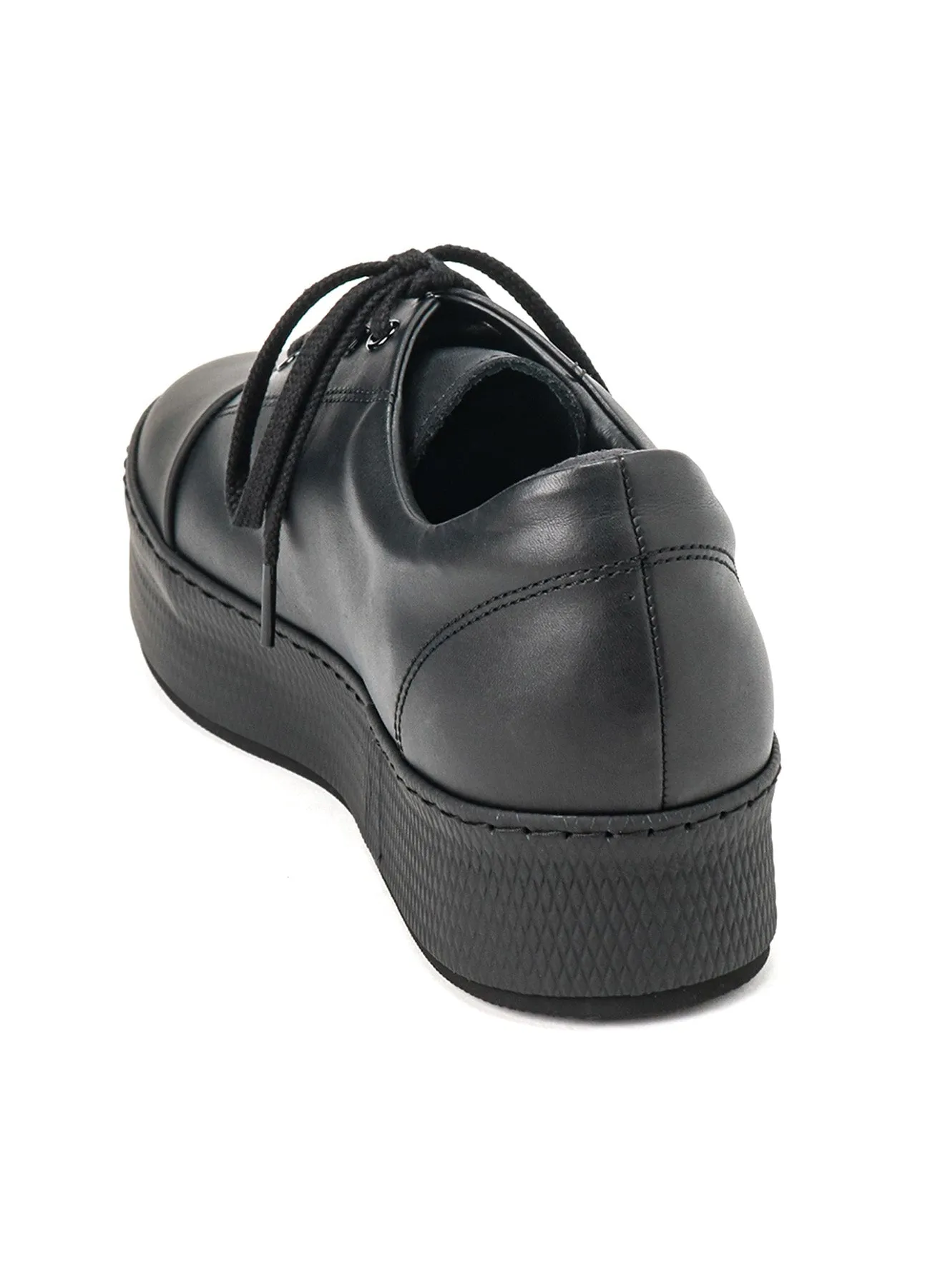 COW LEATHER ASYMMETRIC SNEAKER sold by Yohji Yamamoto product image thumbnail 4