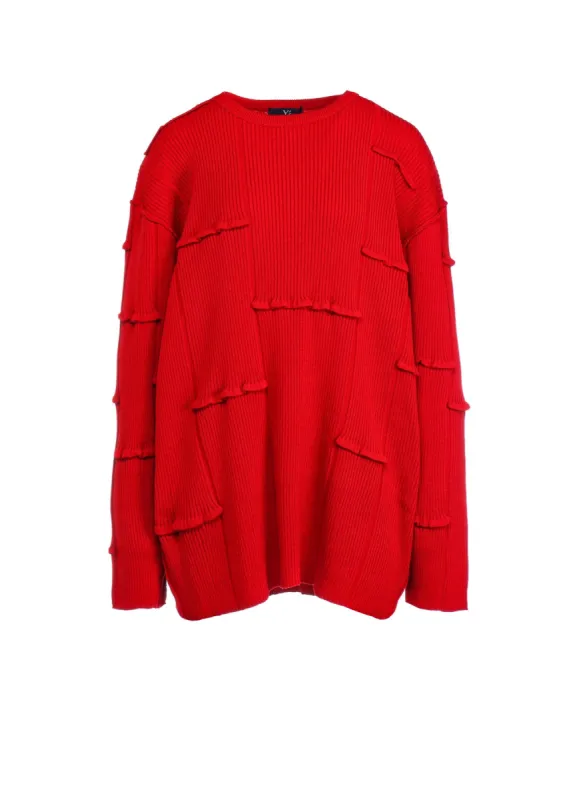 OVESIZED TUCK RIB KNIT sold by Yohji Yamamoto