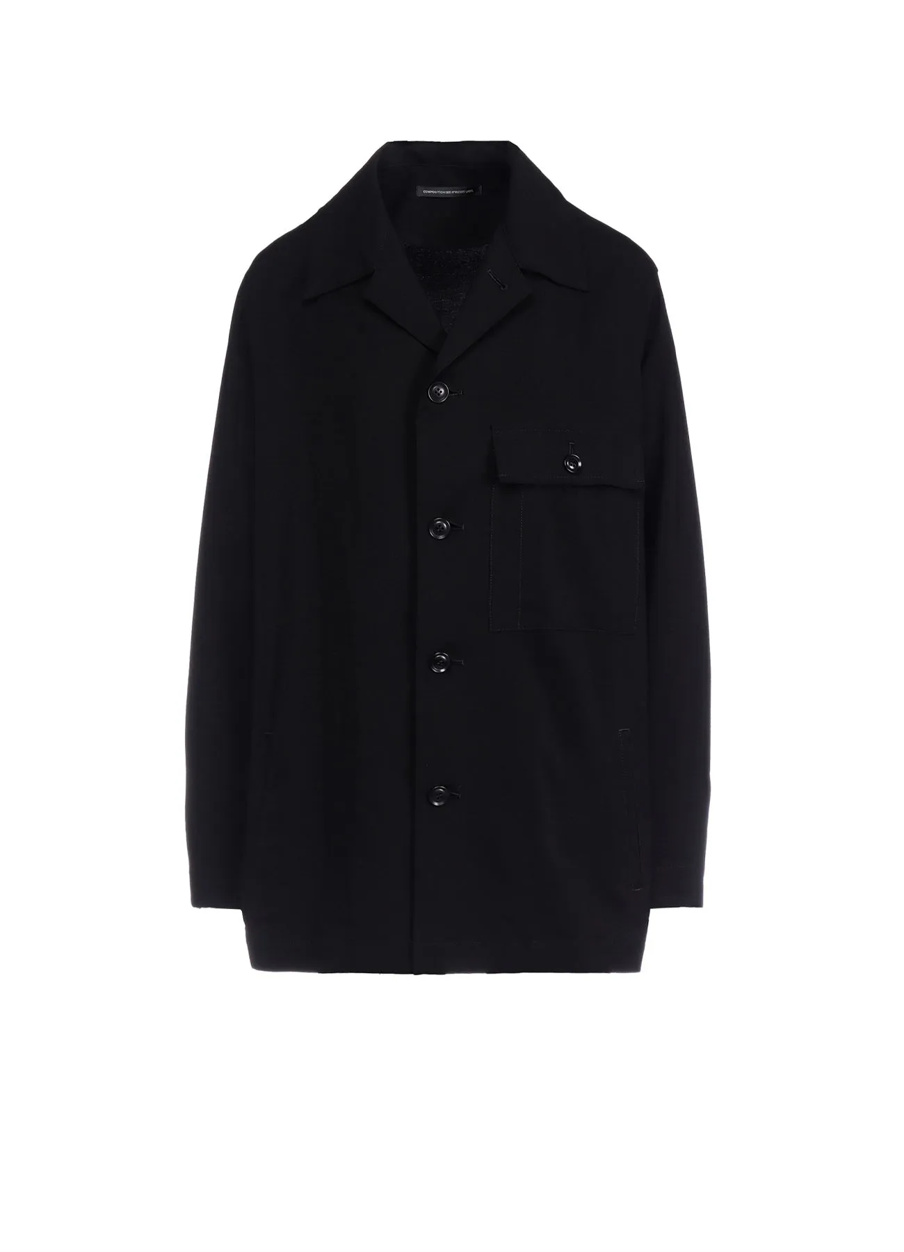 HARD TWISTED GABARDINE SHIRT JACKET sold by Yohji Yamamoto
