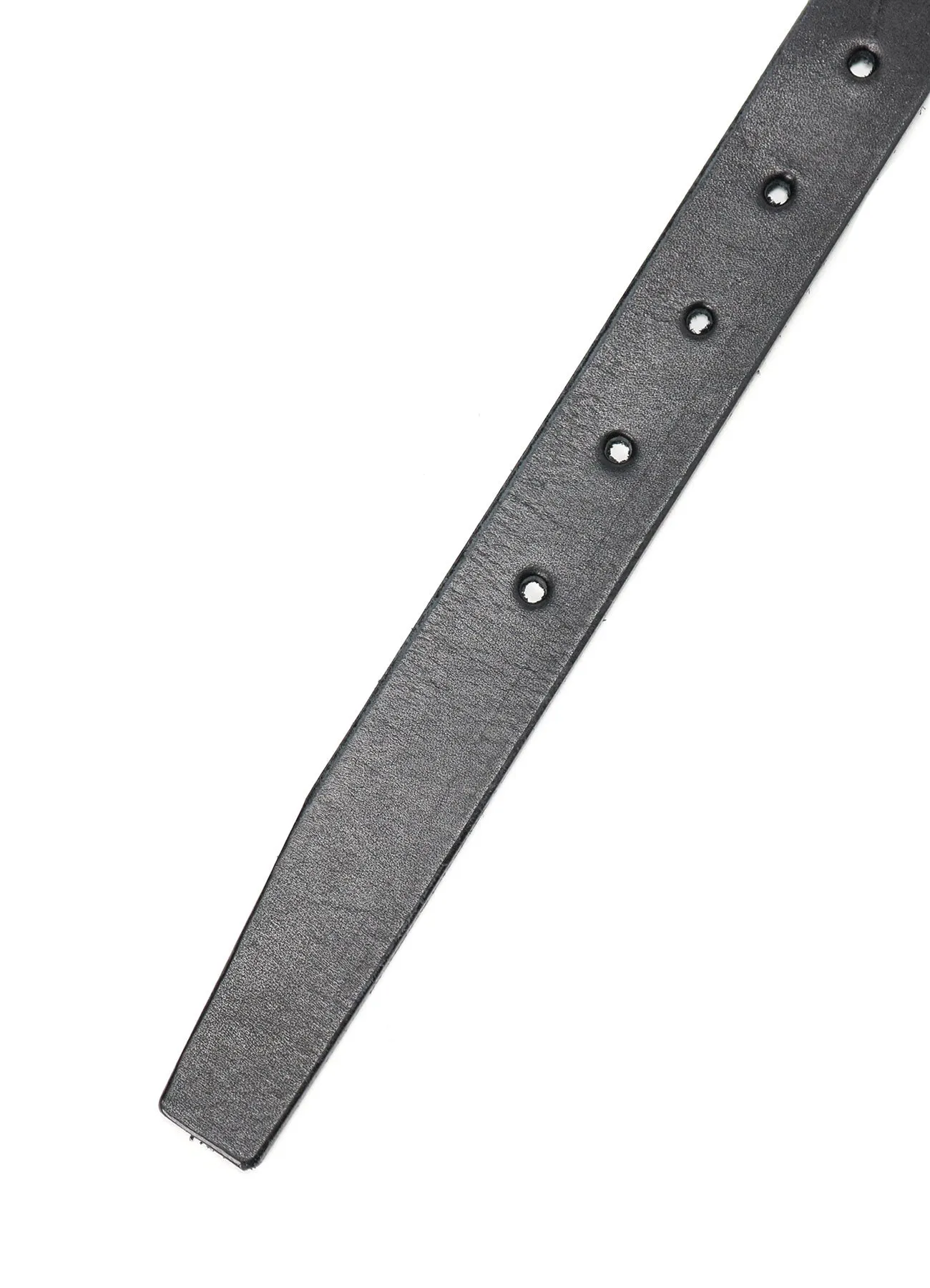 SEMI-GLOSS LEATHER 25MM BELT sold by Yohji Yamamoto product image thumbnail 4
