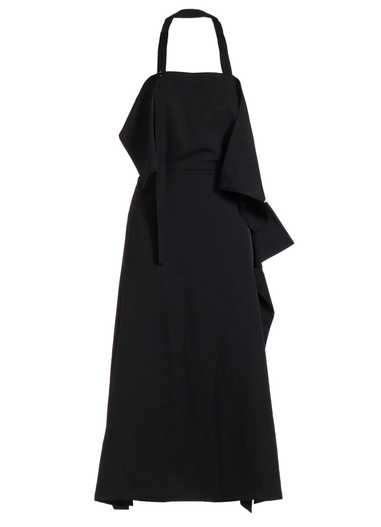 WOOL GABARDINE APRON DRESS sold by Yohji Yamamoto product image thumbnail 2