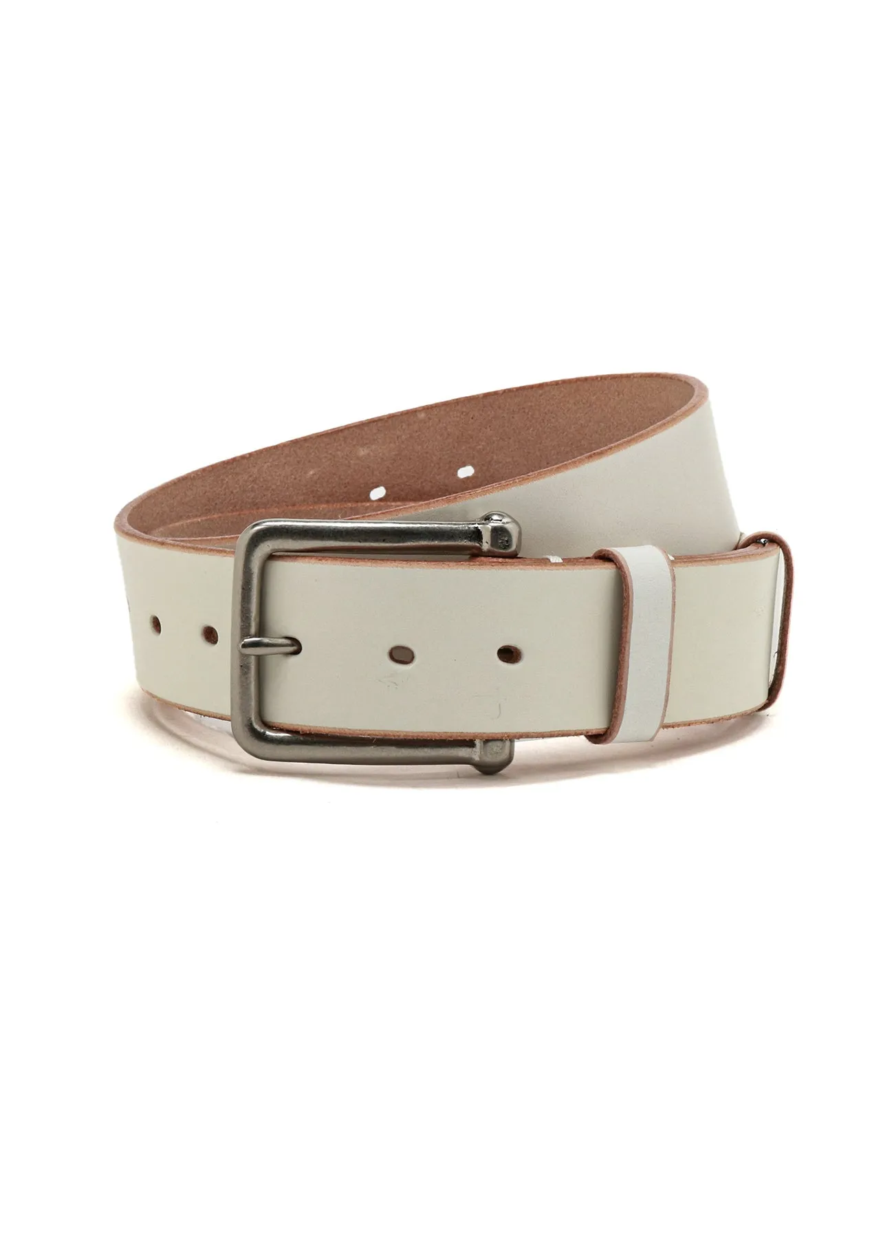 TAN LEATHER 40MM BELT sold by Yohji Yamamoto product image thumbnail 2