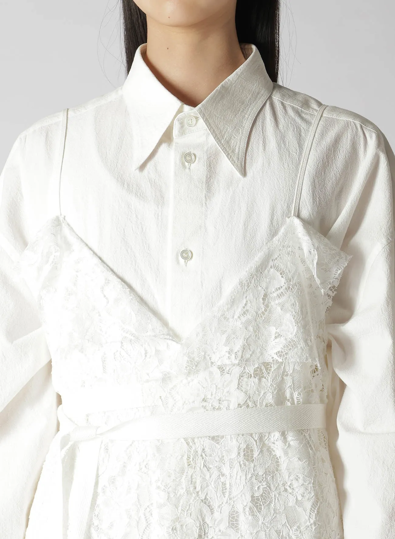 LACE CAMISOLE DRESS sold by Yohji Yamamoto product image thumbnail 5