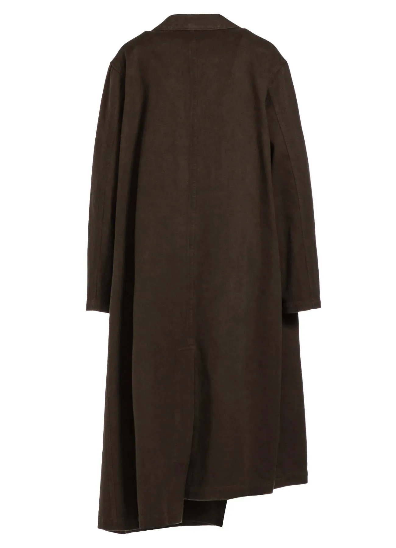 C/LI GABARDINE LEFT FRONT CUTTING COAT sold by Yohji Yamamoto product image thumbnail 4