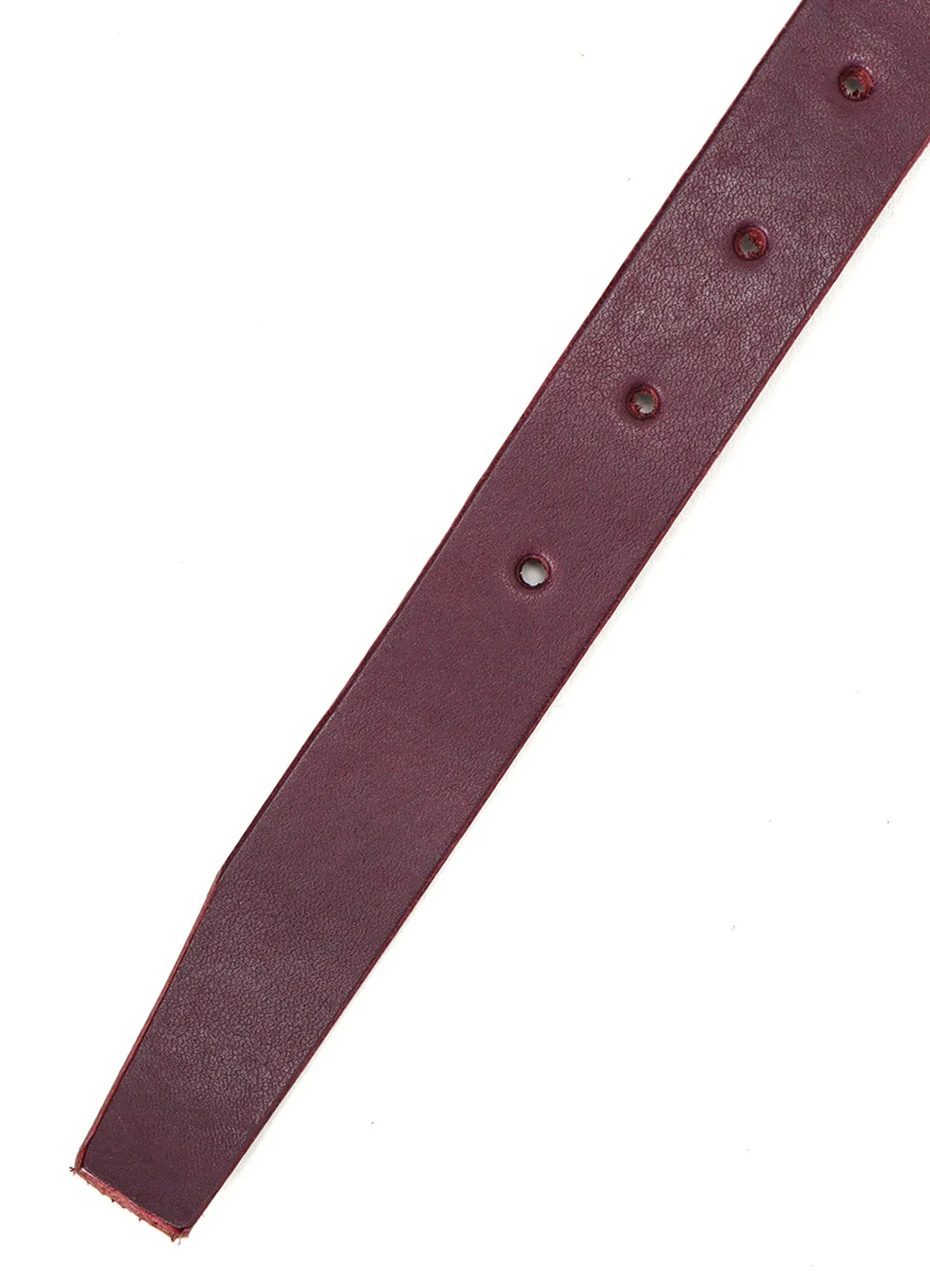 SEMI-GLOSS LEATHER 25MM BELT sold by Yohji Yamamoto product image thumbnail 4