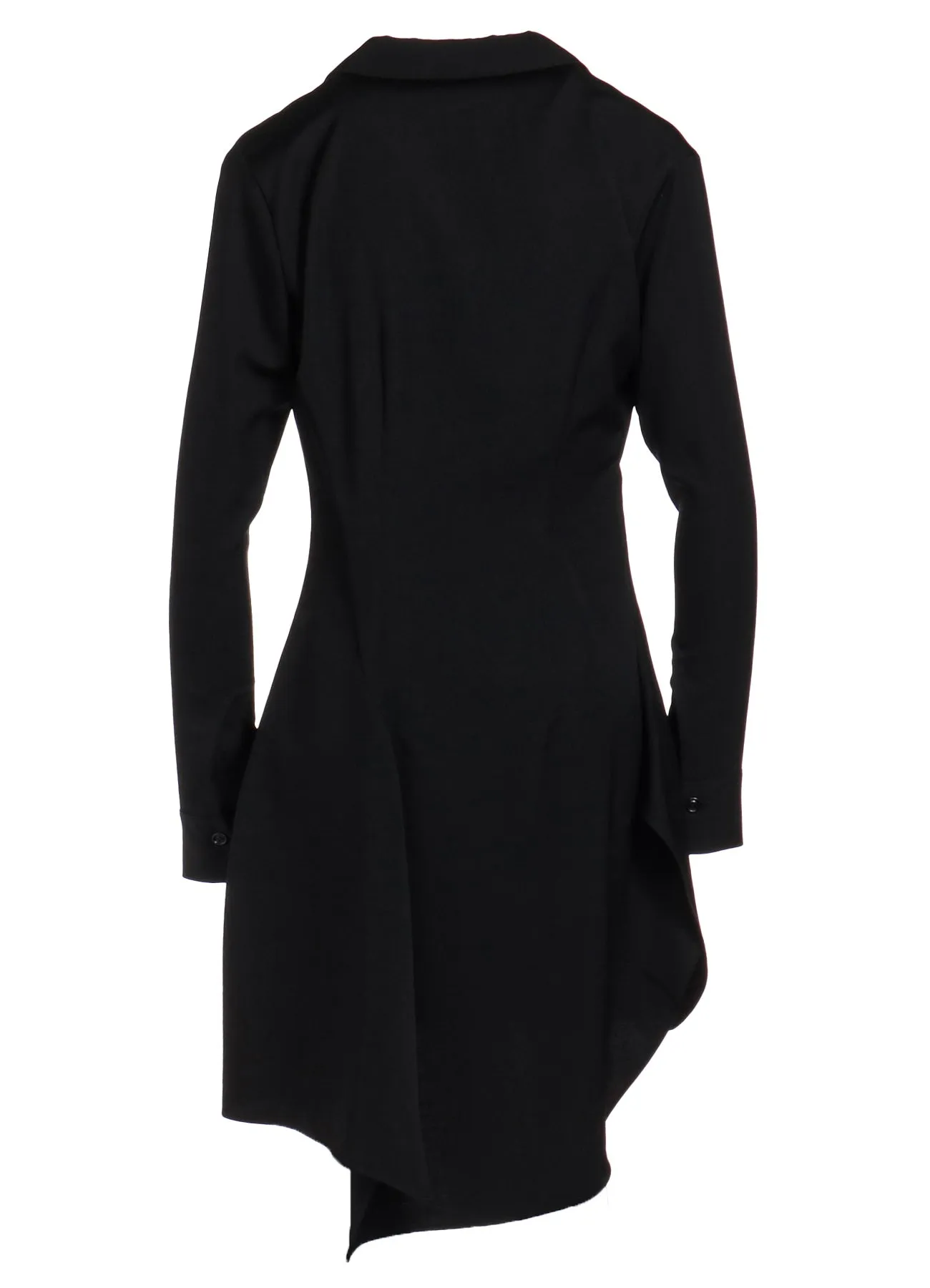 WOOL GABARDINE TAILORED DRESS sold by Yohji Yamamoto product image thumbnail 3
