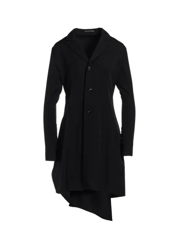 WOOL GABARDINE TAILORED DRESS sold by Yohji Yamamoto