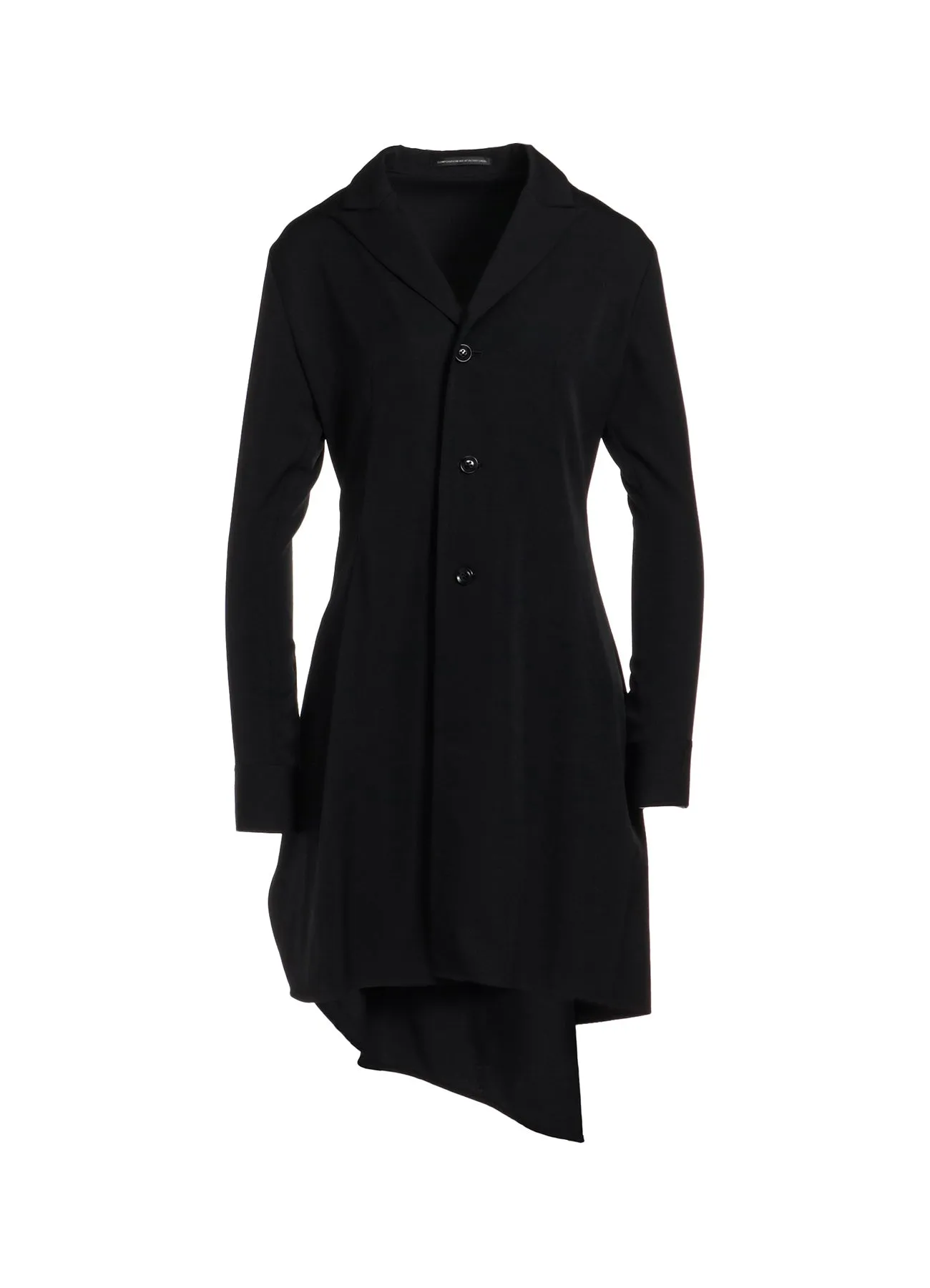 WOOL GABARDINE TAILORED DRESS sold by Yohji Yamamoto