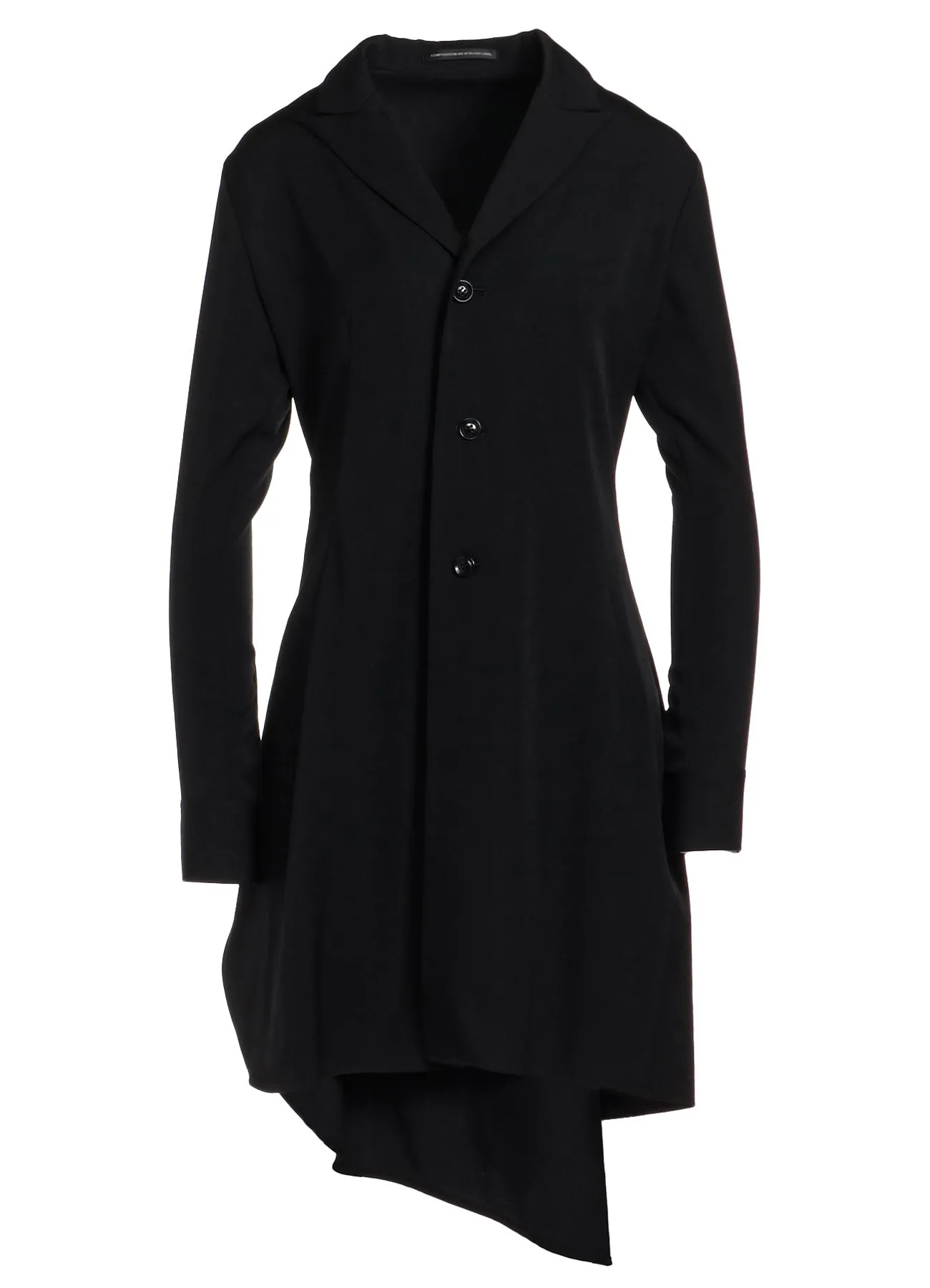 WOOL GABARDINE TAILORED DRESS sold by Yohji Yamamoto product image thumbnail 2