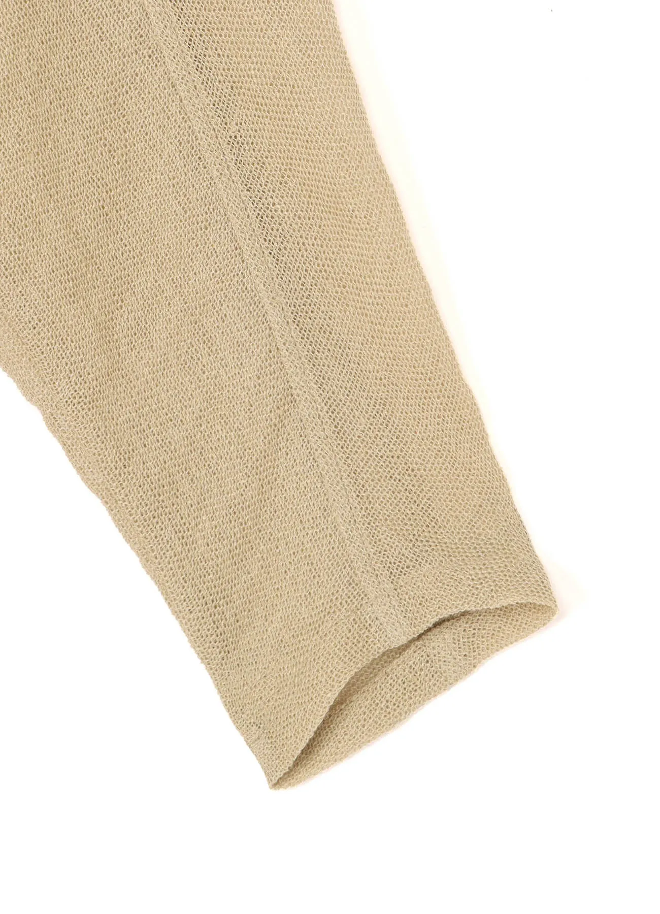 LENO CLOTH SHAWL COLLAR LONG CARDIGAN sold by Yohji Yamamoto product image thumbnail 5