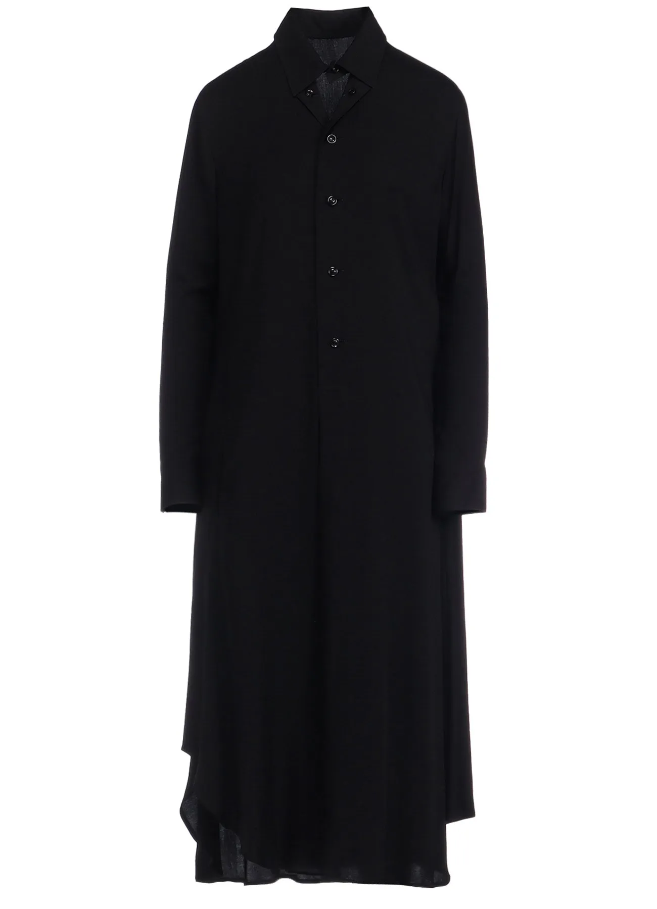 60/RAYON TWILL SHIRT CUTTING DRESS sold by Yohji Yamamoto product image thumbnail 2