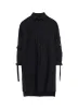 TWILL GARMENT WASH COLLAR/SLEEVE OPEN TAB BLOUSE sold by Yohji Yamamoto