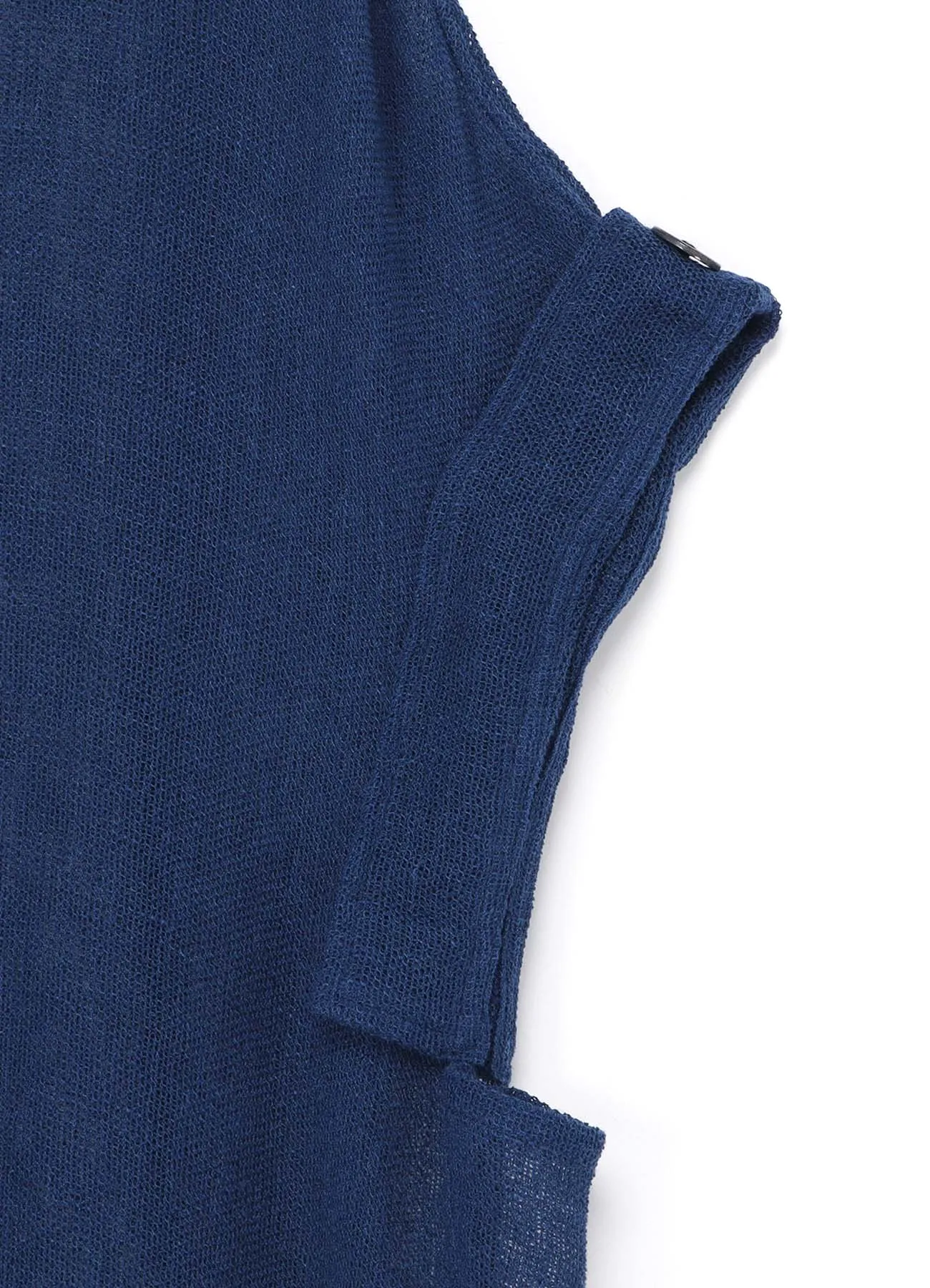 LENO CLOTH HOODED DRESS sold by Yohji Yamamoto product image thumbnail 5