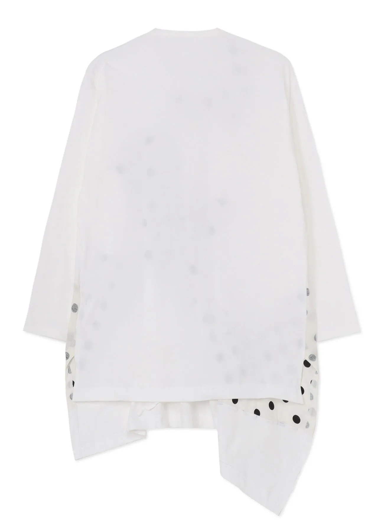 COTTON JERSEY PATCHWORK TOP sold by Yohji Yamamoto product image thumbnail 3