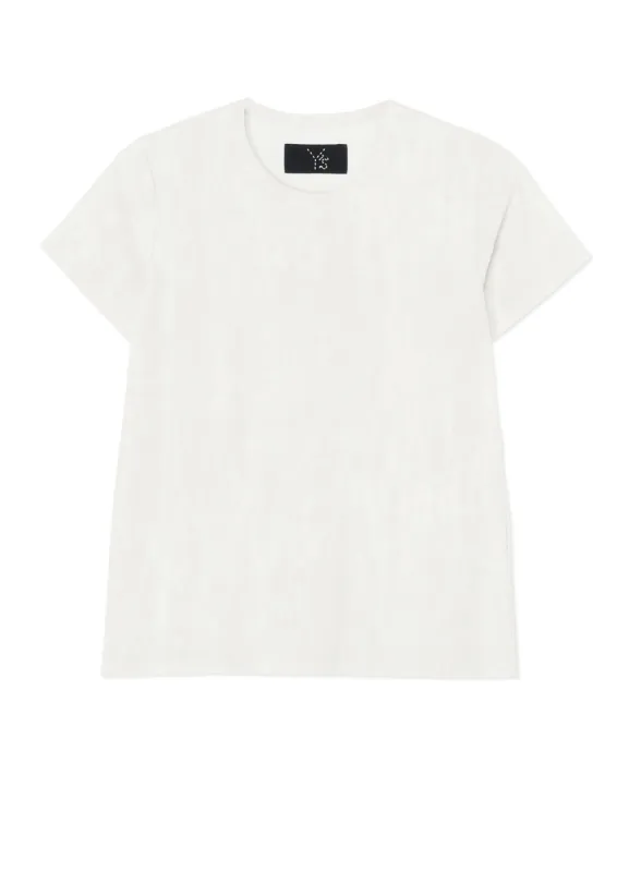 NYLON/POLYURETHANE TRICOT T-SHIRT sold by Yohji Yamamoto