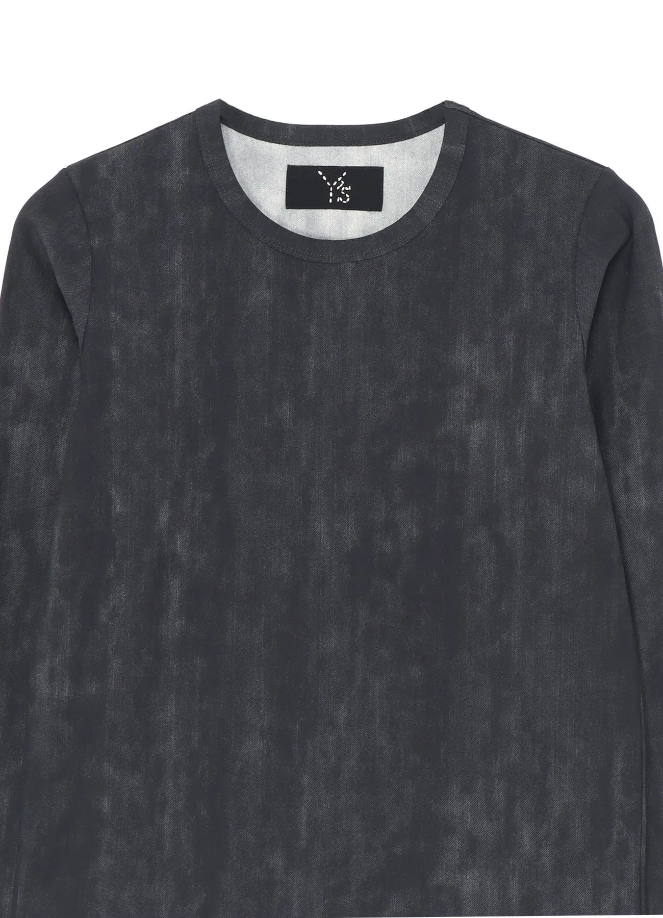 NYLON/POLYURETHANE TRICOT LONG SLEEVE T-SHIRT sold by Yohji Yamamoto product image thumbnail 4