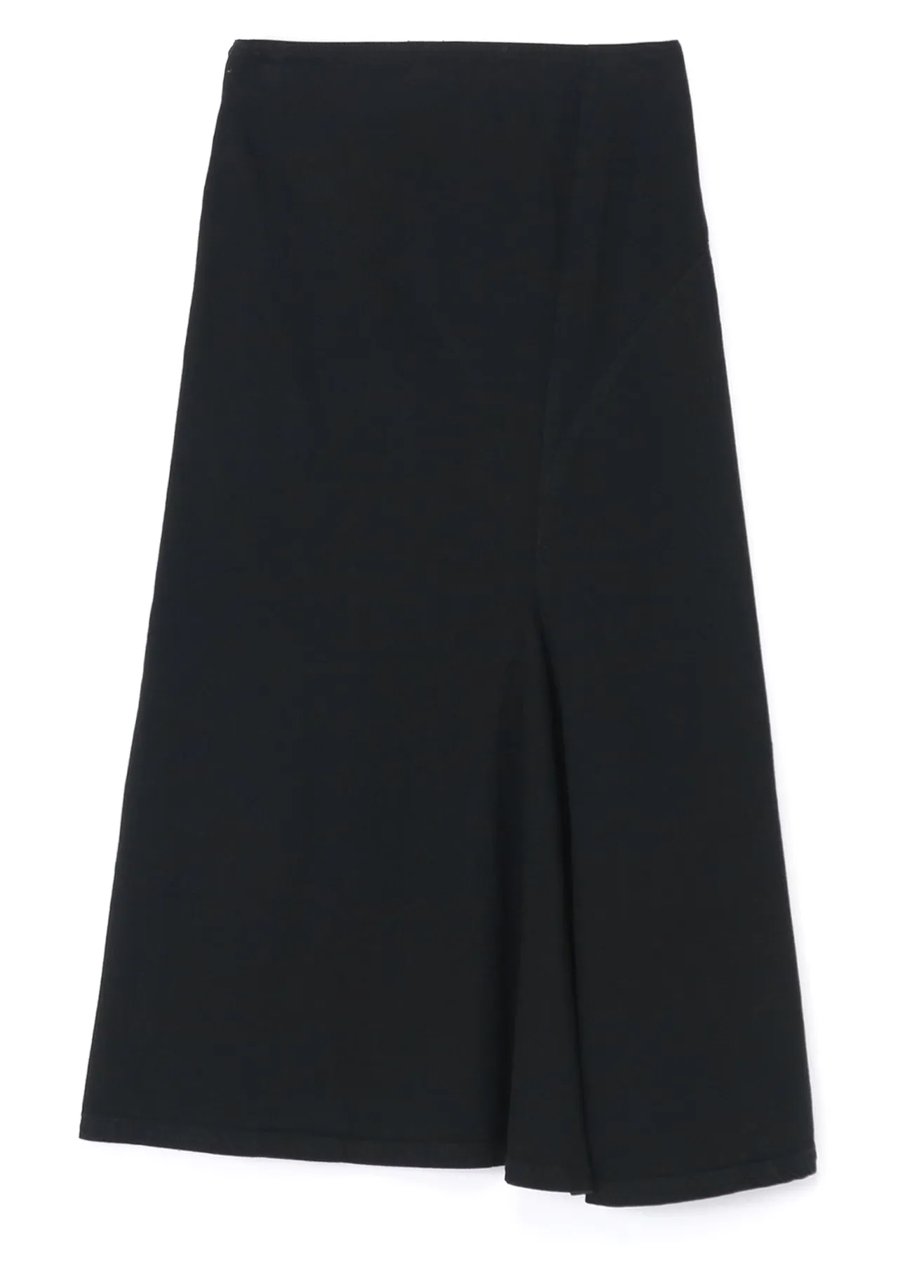 8oz BLACK DENIM BACK DRAPE SKIRT sold by Yohji Yamamoto product image thumbnail 3