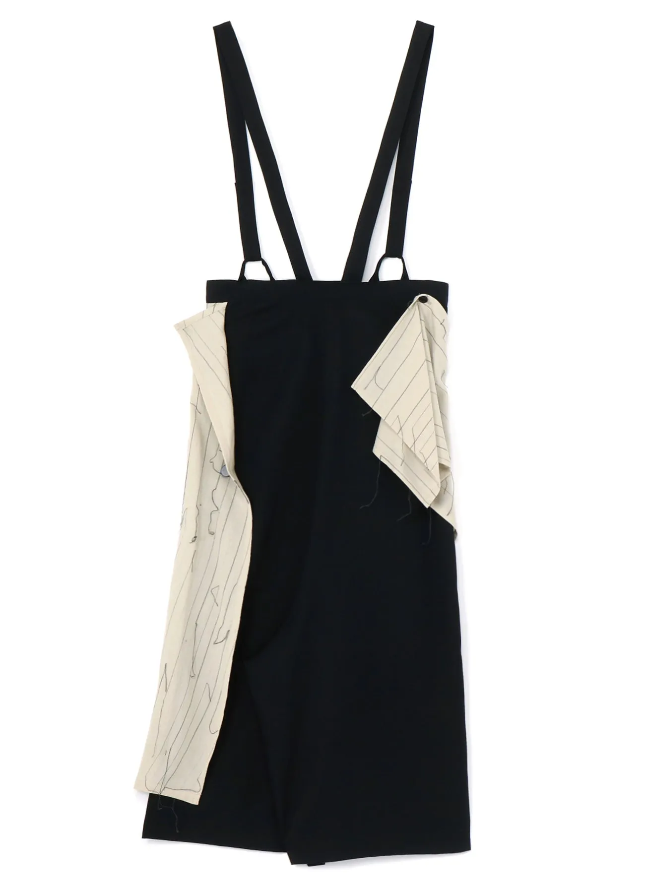 WOOL SUSPENDER PANTS sold by Yohji Yamamoto product image thumbnail 3