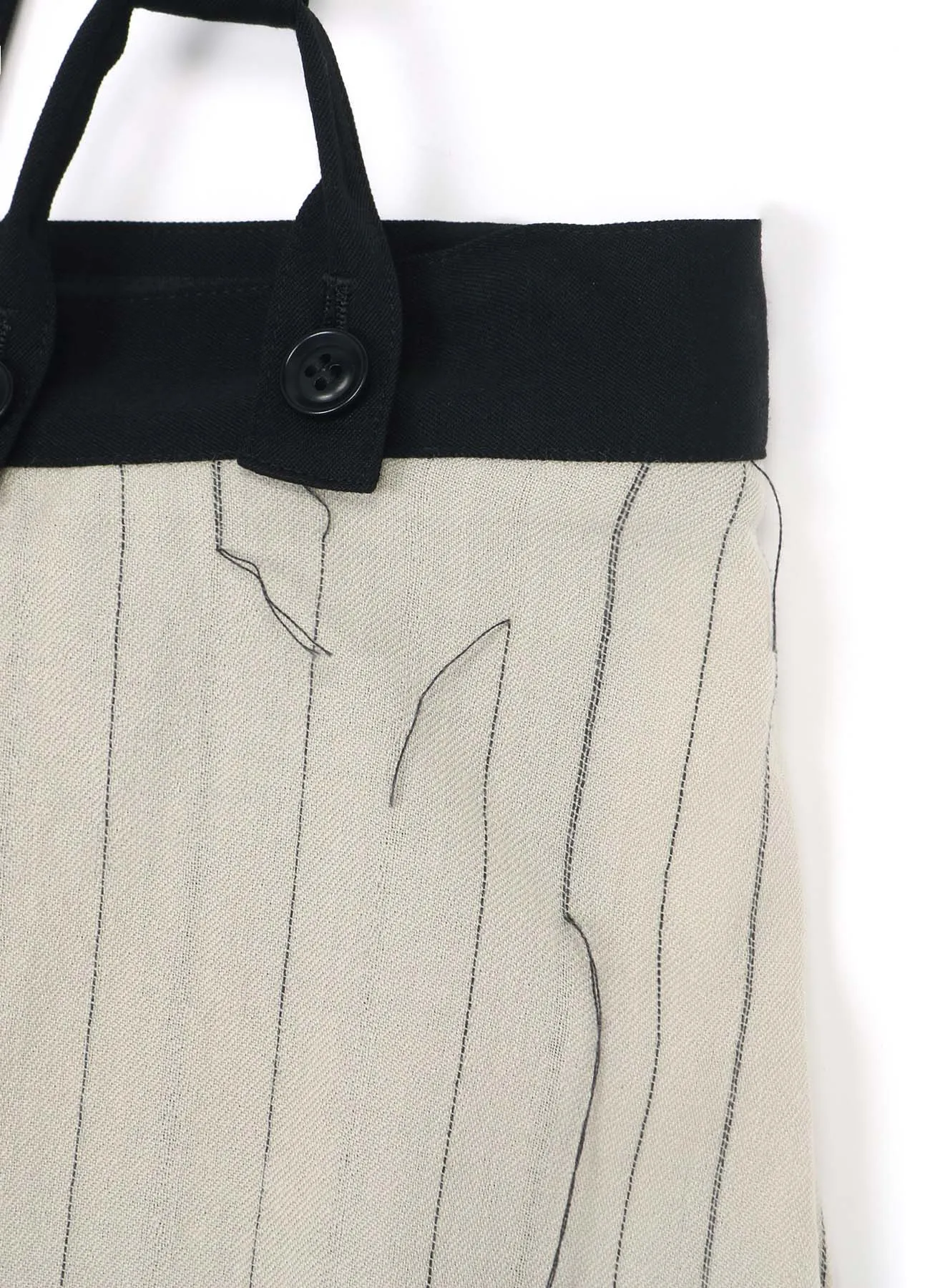 WOOL SUSPENDER PANTS sold by Yohji Yamamoto product image thumbnail 5