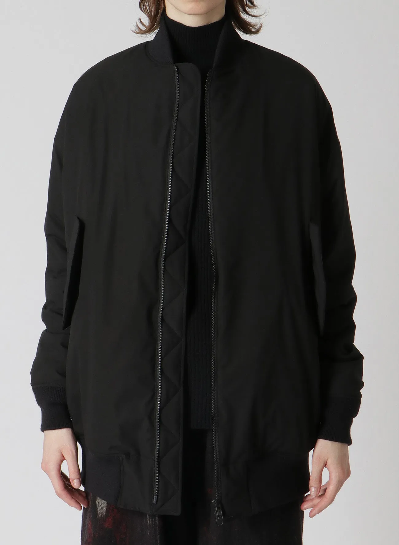 PADDED TYPEWRITER POLYESTER BLOUSON sold by Yohji Yamamoto product image thumbnail 5