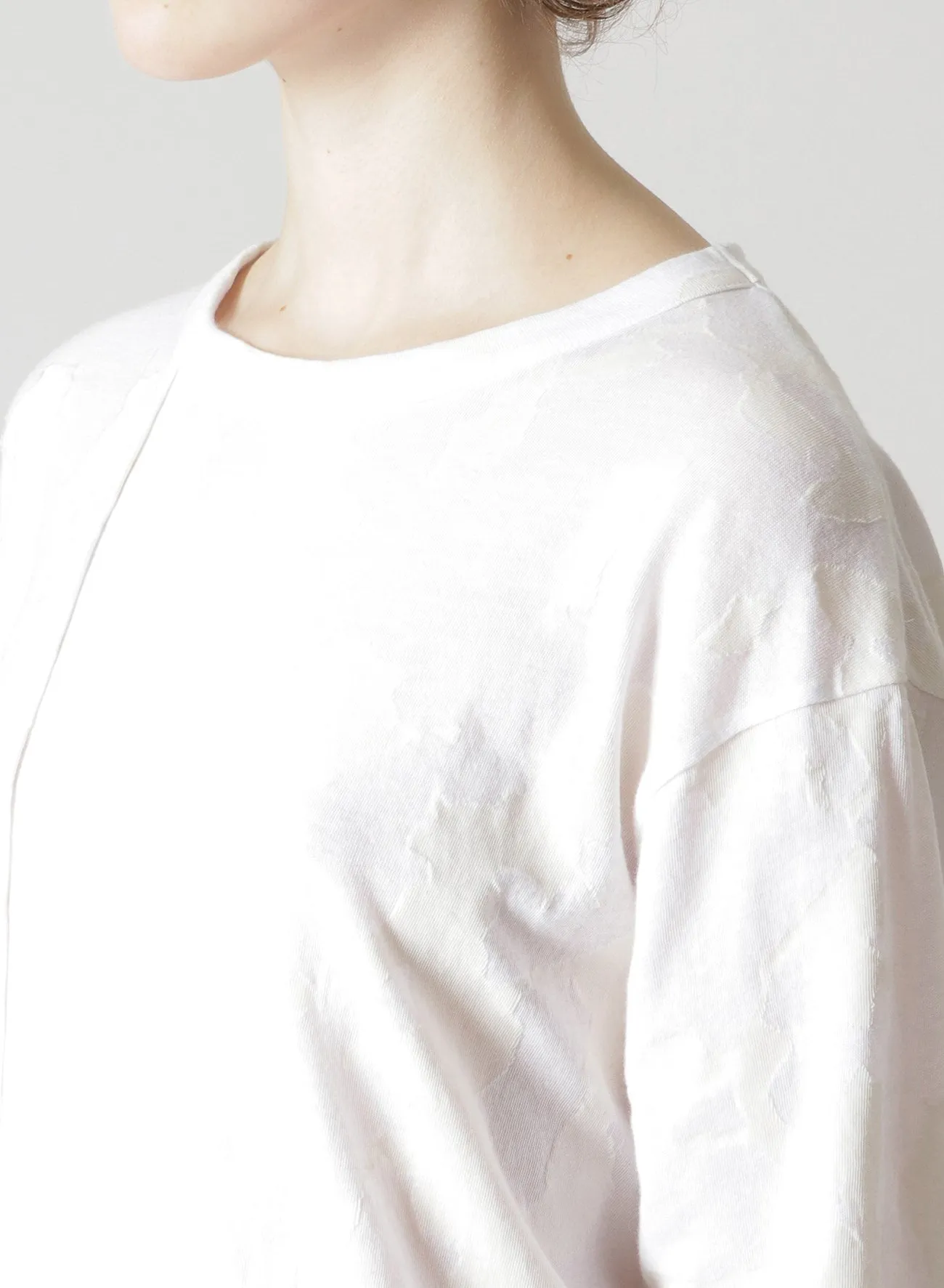 RIGHT VERTICAL SEAM LONG SLEEVE T-SHIRT sold by Yohji Yamamoto product image thumbnail 5