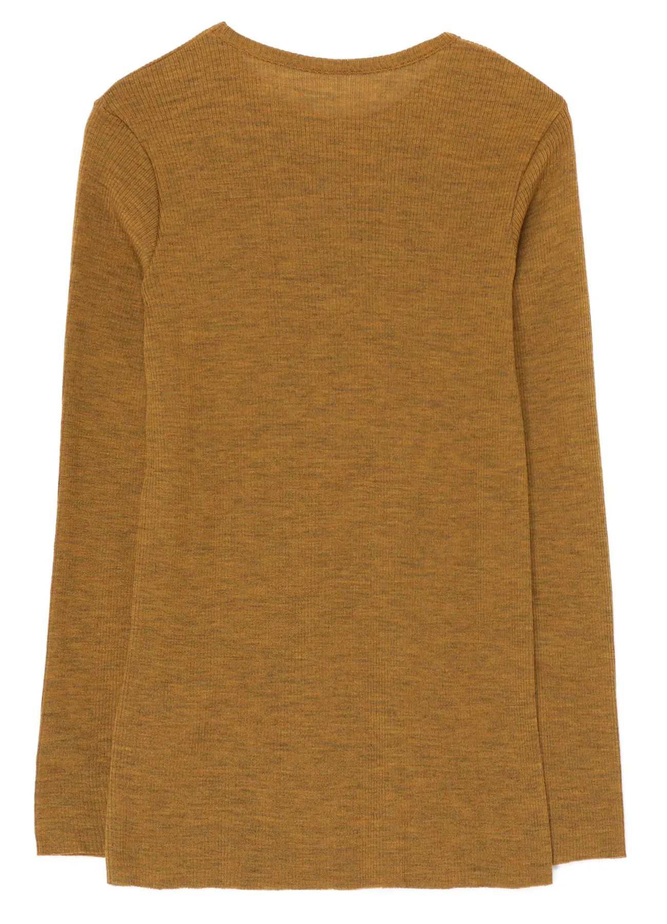 ROUND NECK LONG SLEEVE T-SHIRT sold by Yohji Yamamoto product image thumbnail 3