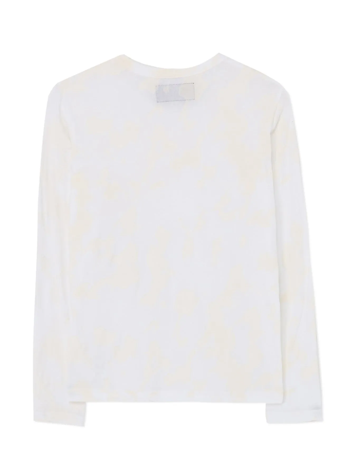 LEFT VERTICAL SEAM LONG SLEEVE T-SHIRT sold by Yohji Yamamoto product image thumbnail 3