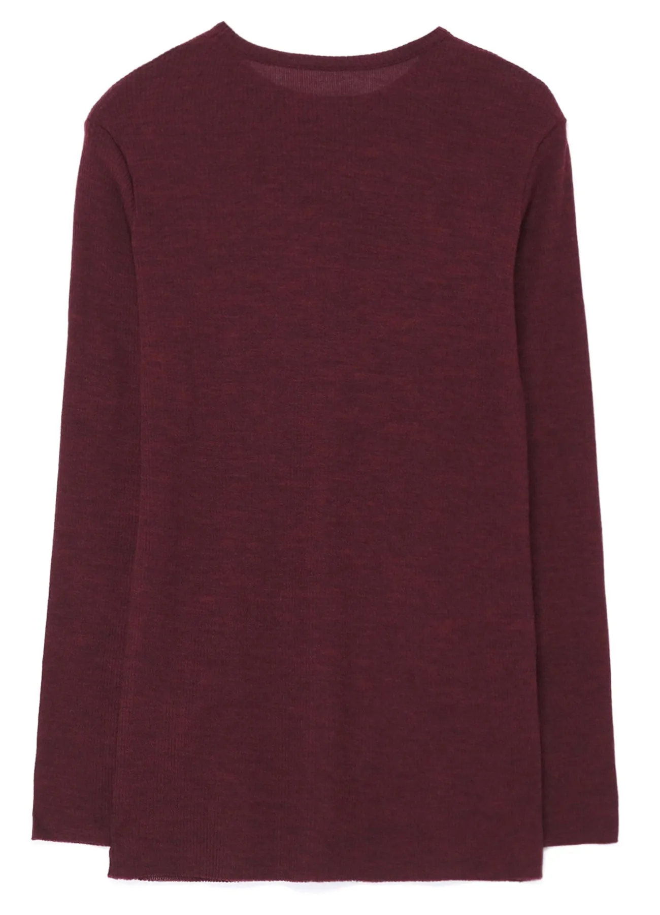 ROUND NECK LONG SLEEVE T-SHIRT sold by Yohji Yamamoto product image thumbnail 3