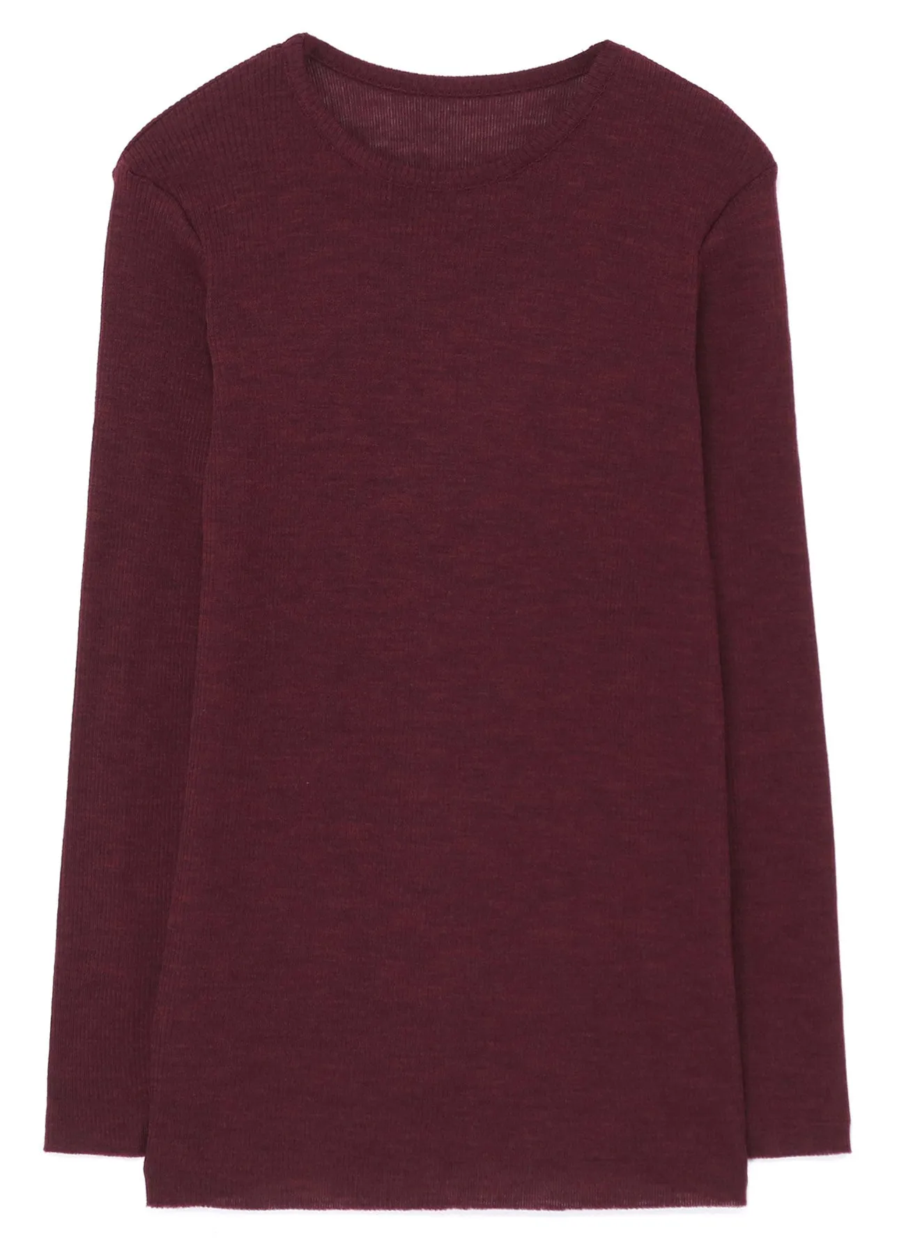 ROUND NECK LONG SLEEVE T-SHIRT sold by Yohji Yamamoto product image thumbnail 2