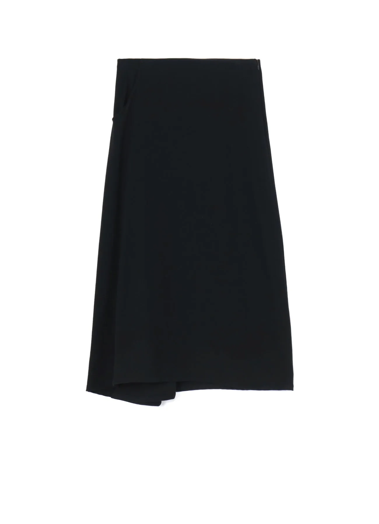 WOOL FLANNEL BACK DRAPE SKIRT sold by Yohji Yamamoto